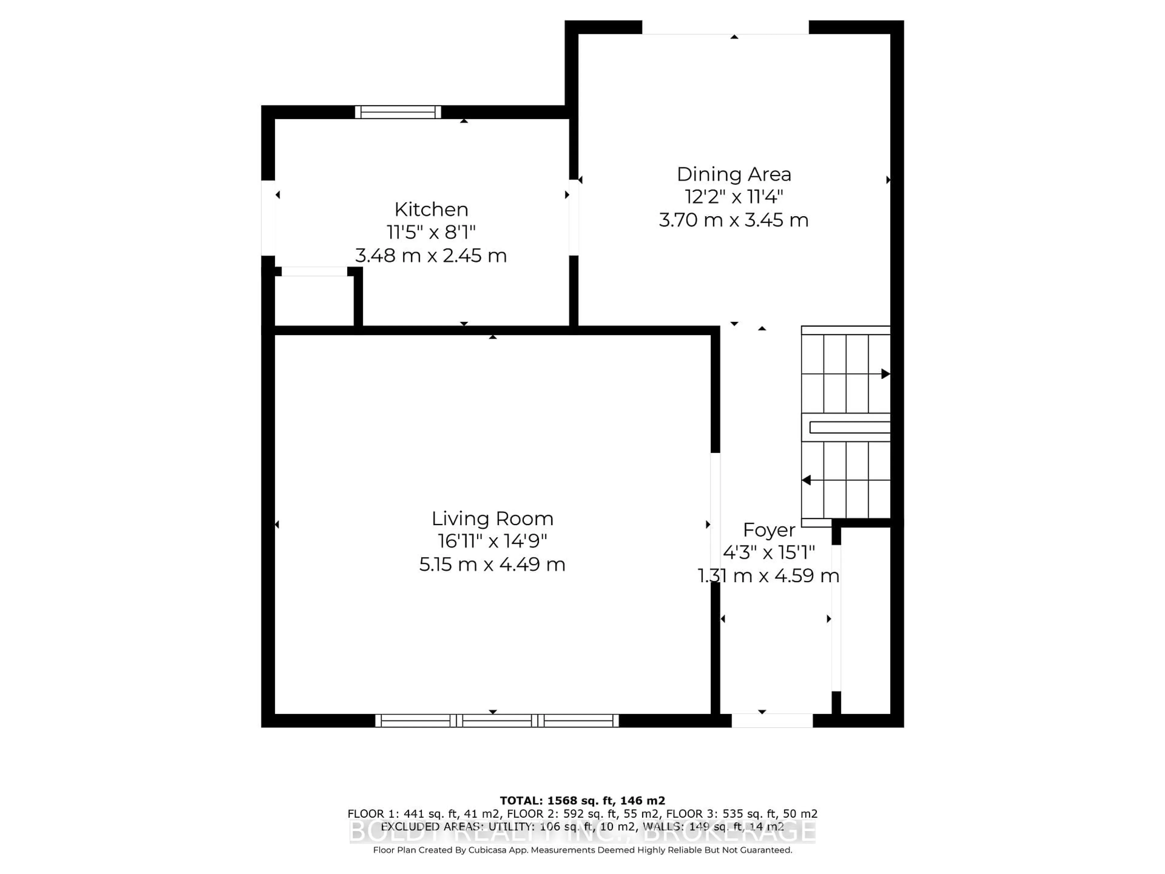 Floor plan for 5 Prince David Crt, St. Catharines Ontario L2N 3X4