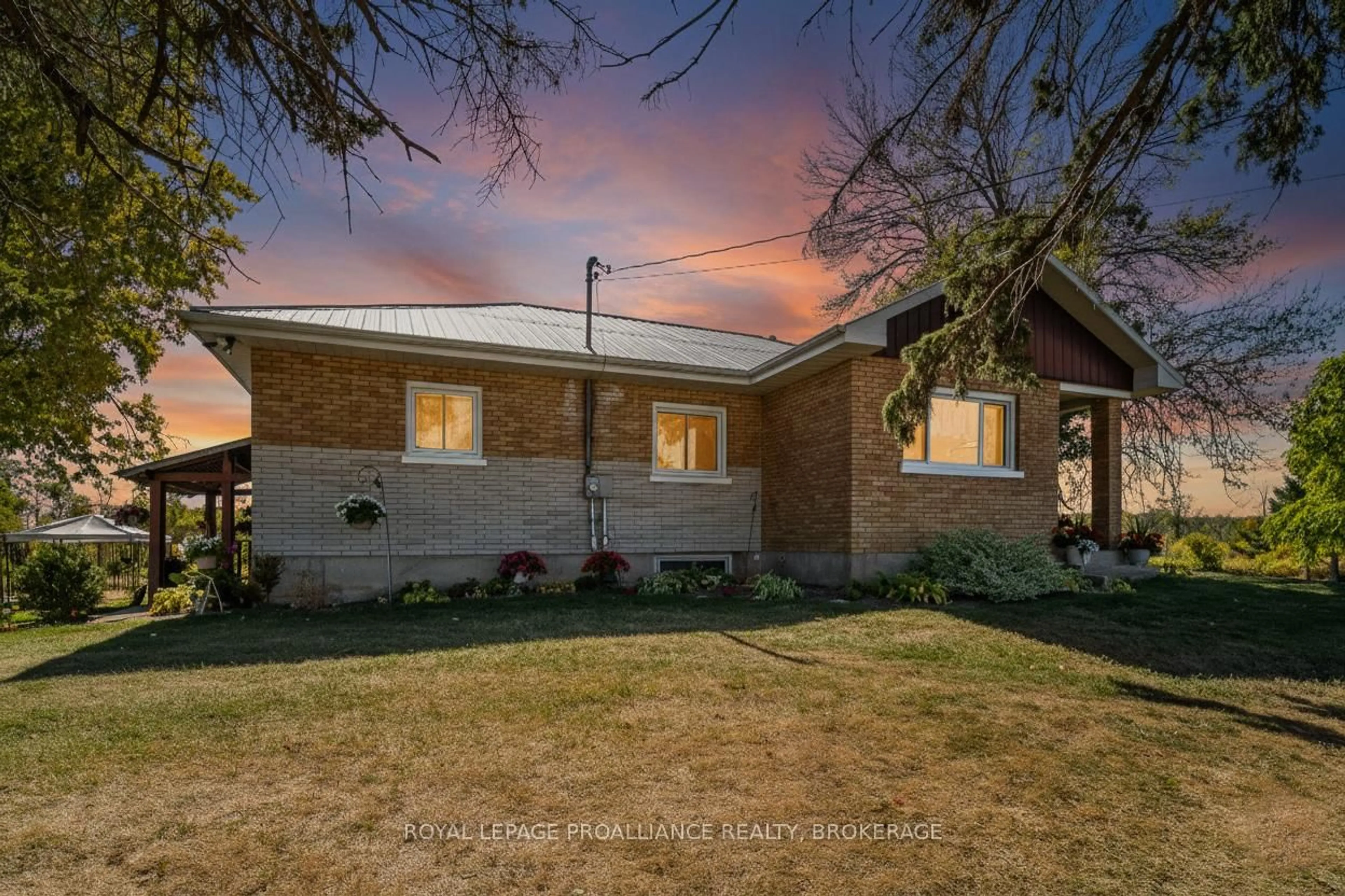 Home with brick exterior material, unknown for 2292 Mcintyre Rd, Bath Ontario K0H 1G0