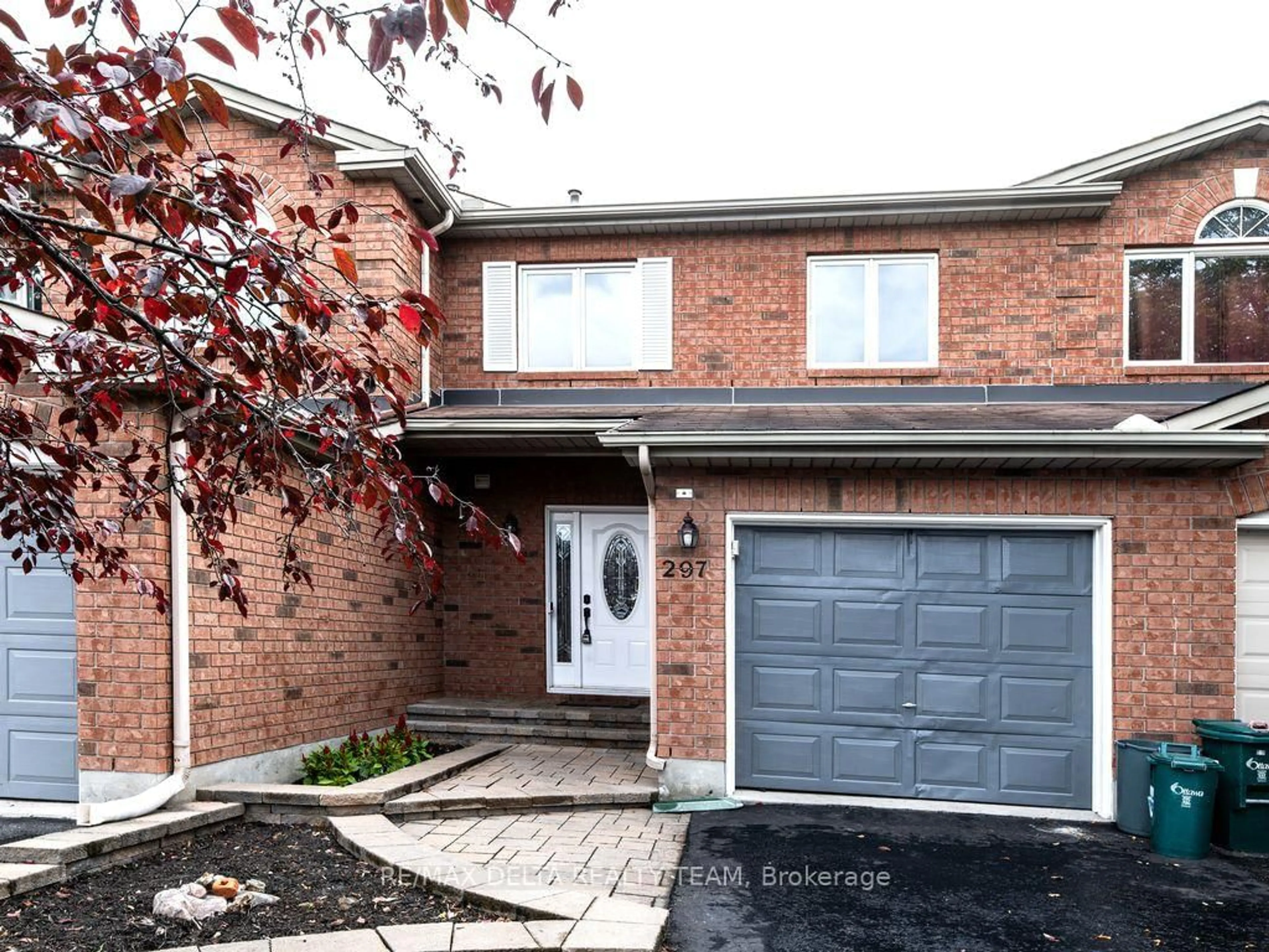 Home with brick exterior material, street for 297 Stoneway Dr, Ottawa Ontario K2G 6E5