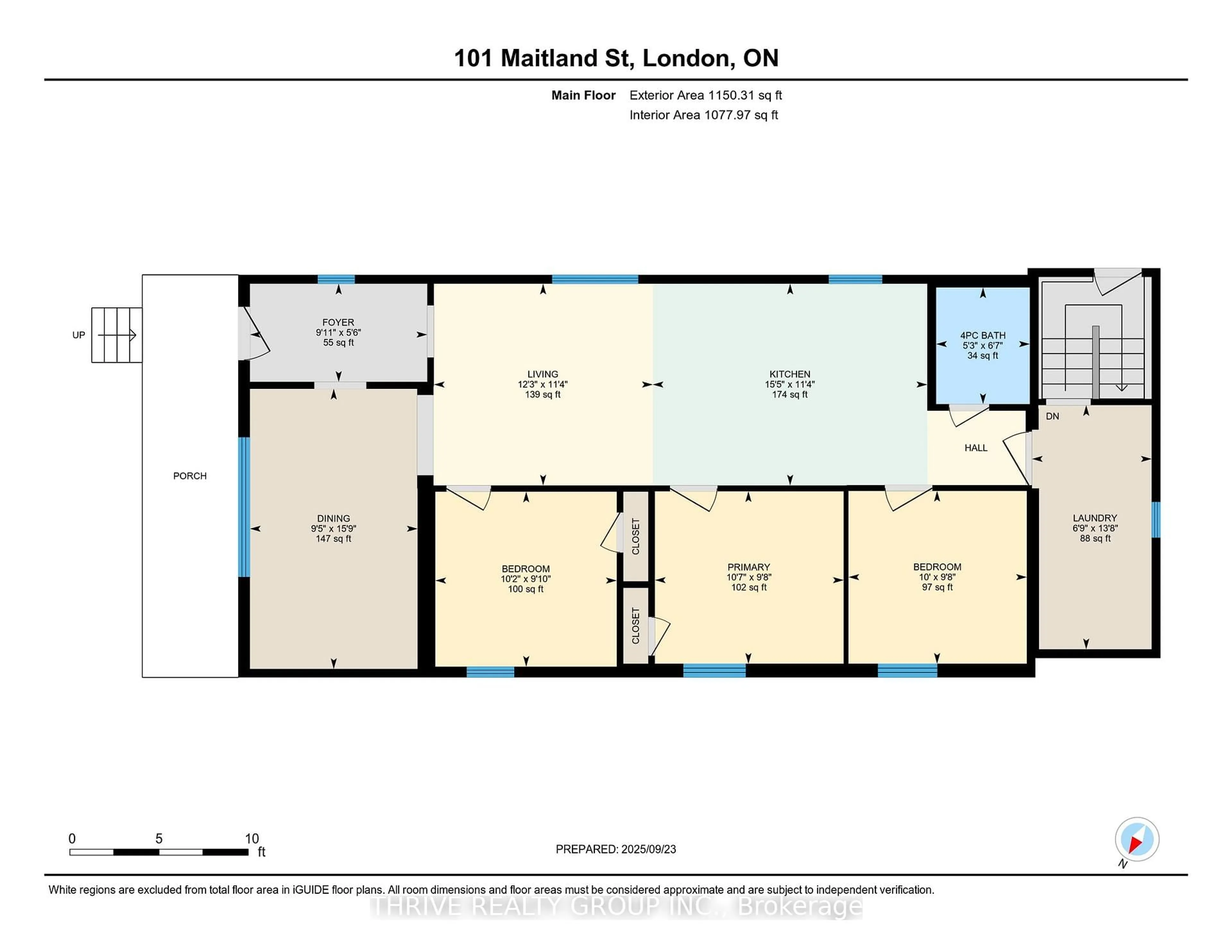 Floor plan for 101 Maitland St, London East Ontario N6B 2X3