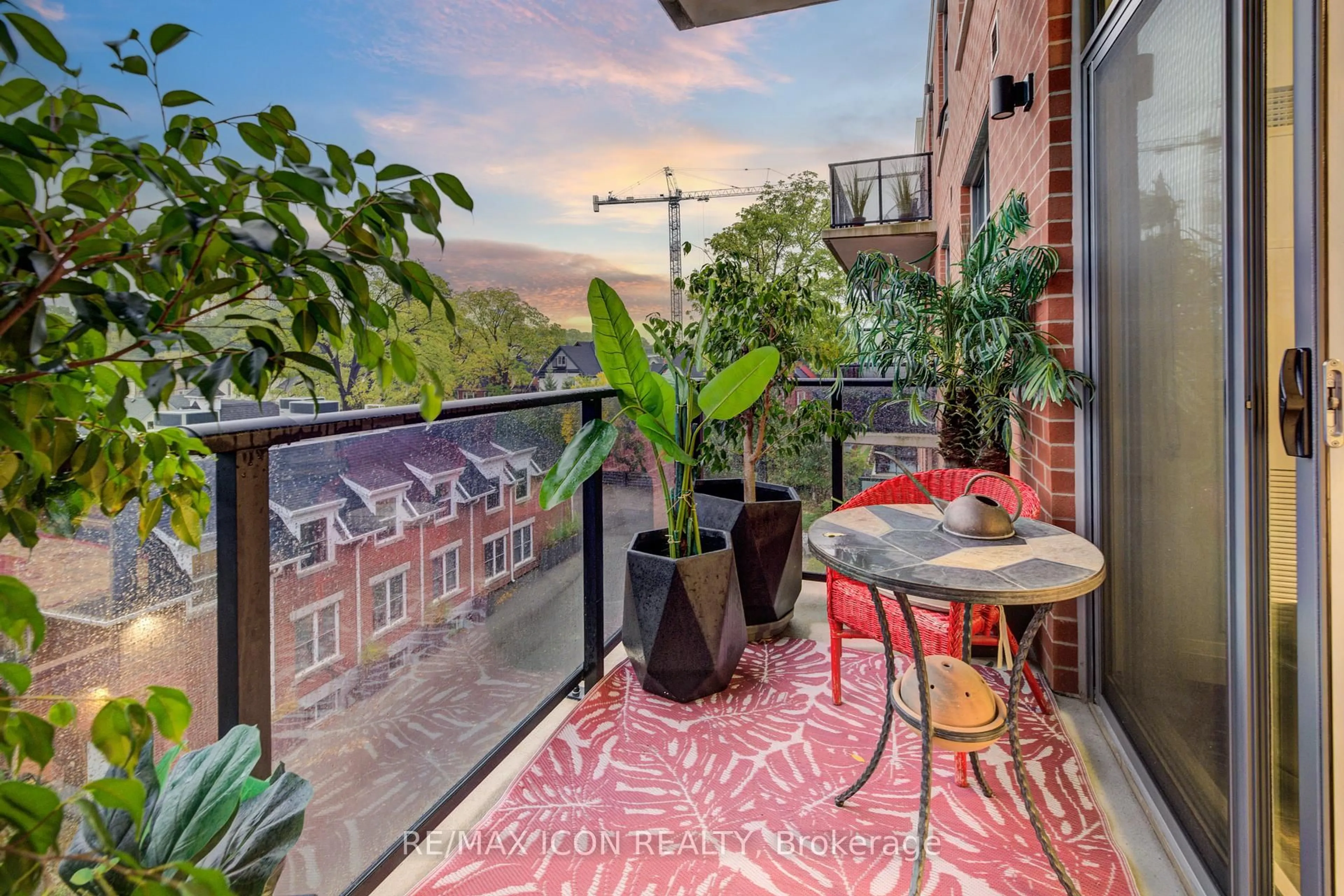 Balcony in the apartment, unknown for 399 Queen St #417, Kitchener Ontario N2G 0C4
