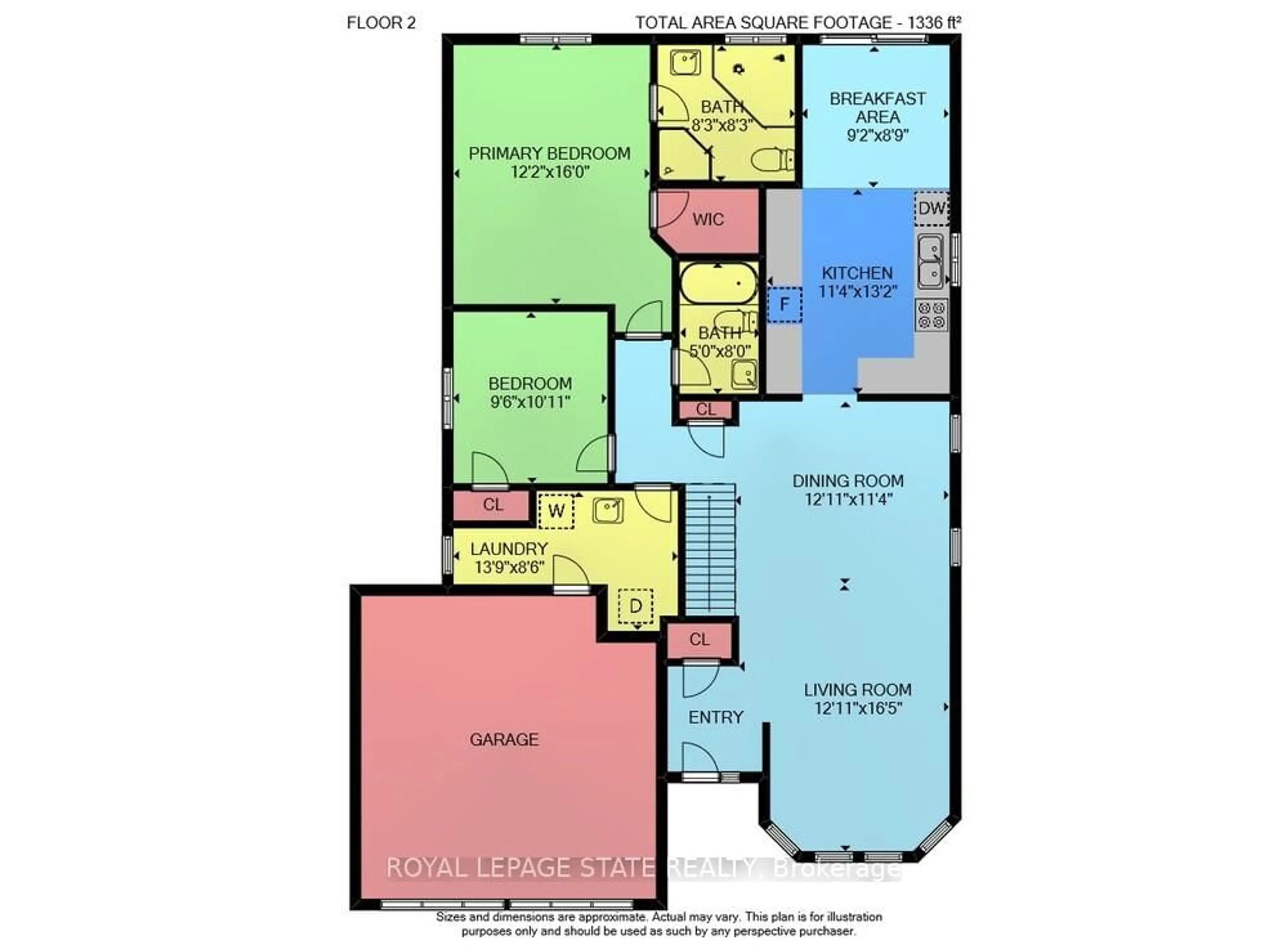 Floor plan for 171 Gatestone Dr, Hamilton Ontario L8J 3T6