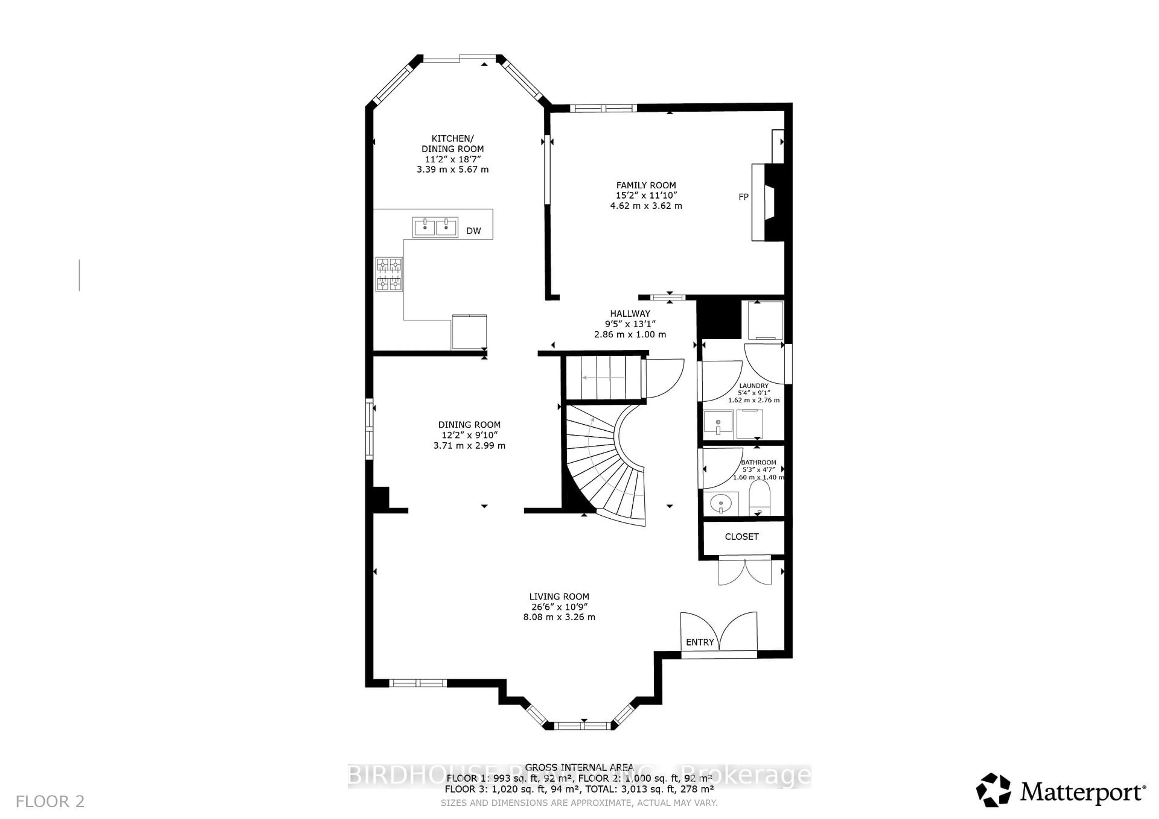 Floor plan for 6 Purdy Crt, Kawartha Lakes Ontario K9V 6E4
