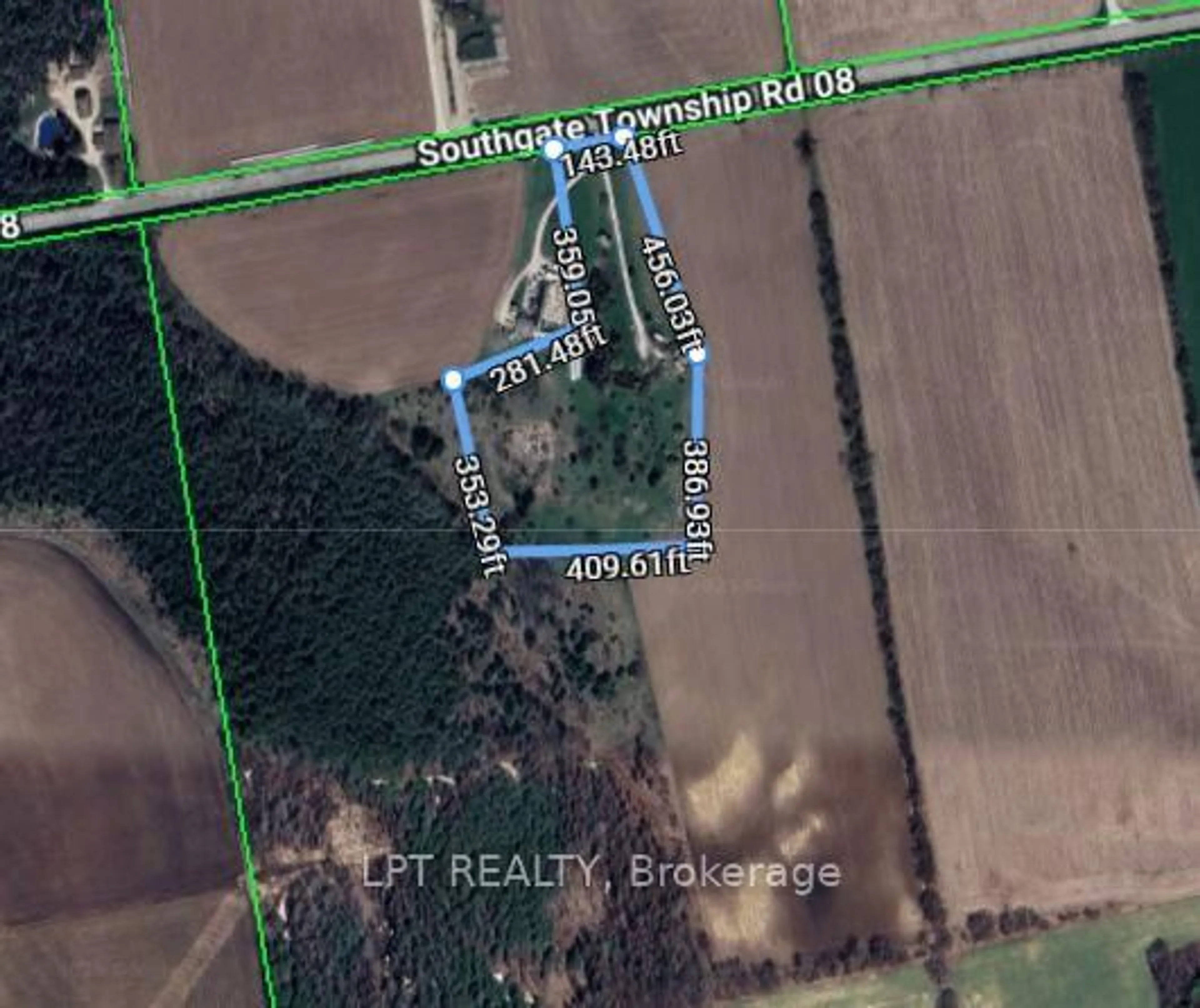 A pic from outside/outdoor area/front of a property/back of a property/a pic from drone, building for 83876 Southgate Road 8 Rd, Southgate Ontario N0G 2L0