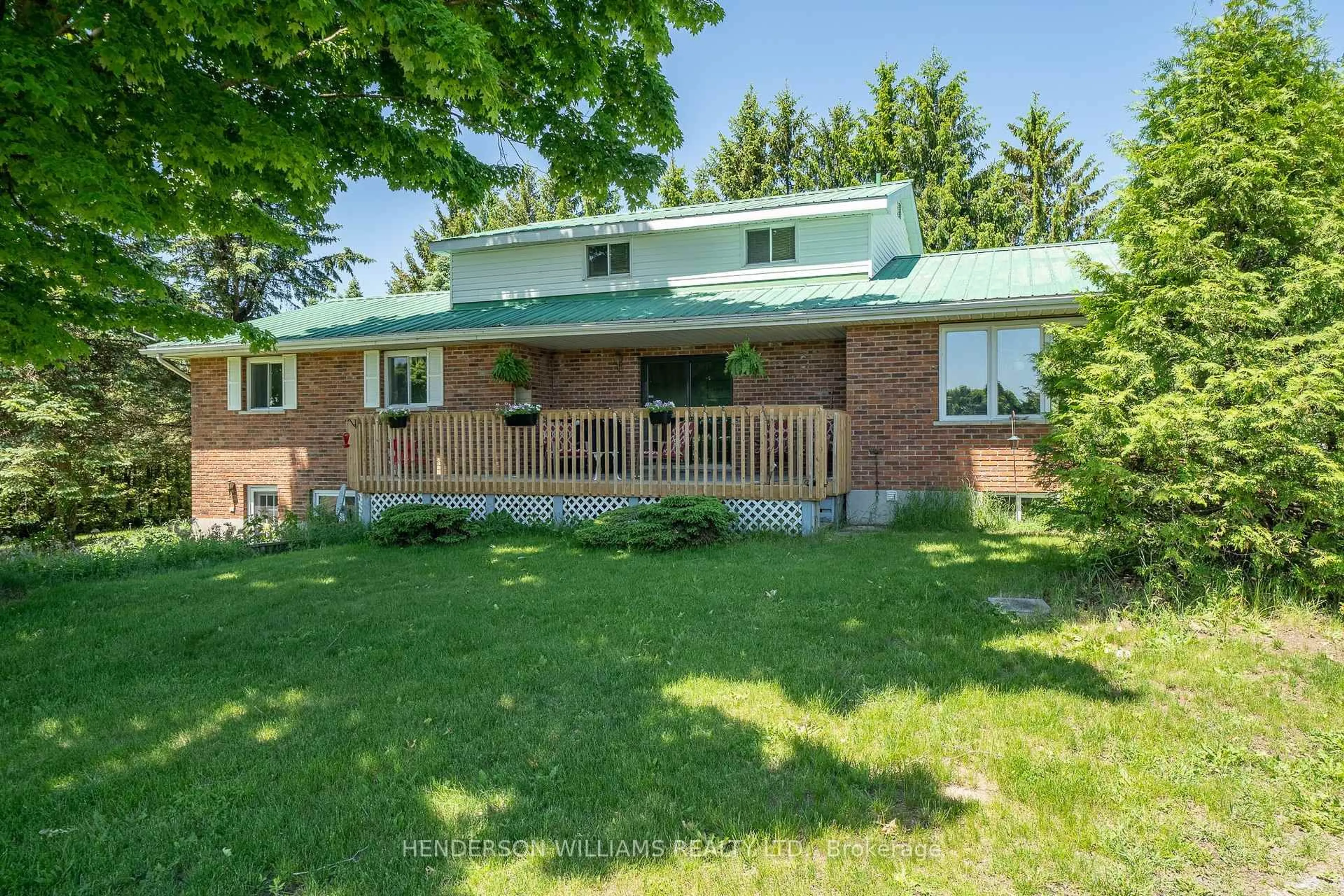 A pic from outside/outdoor area/front of a property/back of a property/a pic from drone, street for 15124 Highway 62, Madoc Ontario K0K 2K0