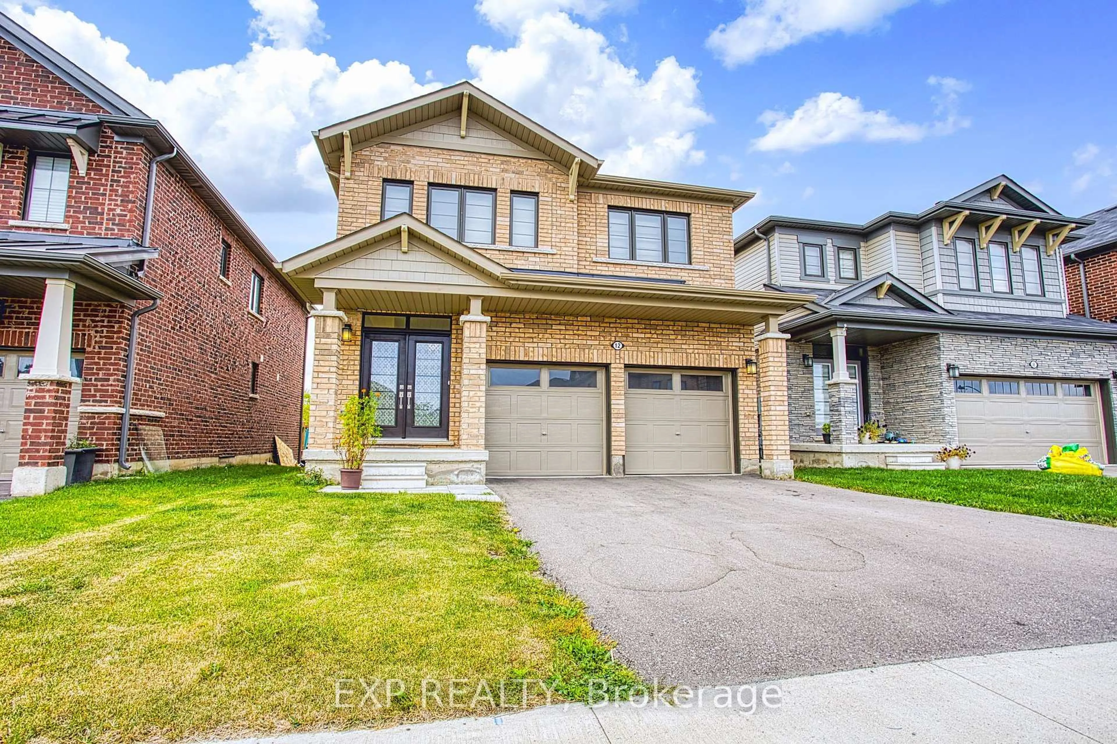 Home with brick exterior material, street for 12 Midhurst Hts, Hamilton Ontario L8J 0K9