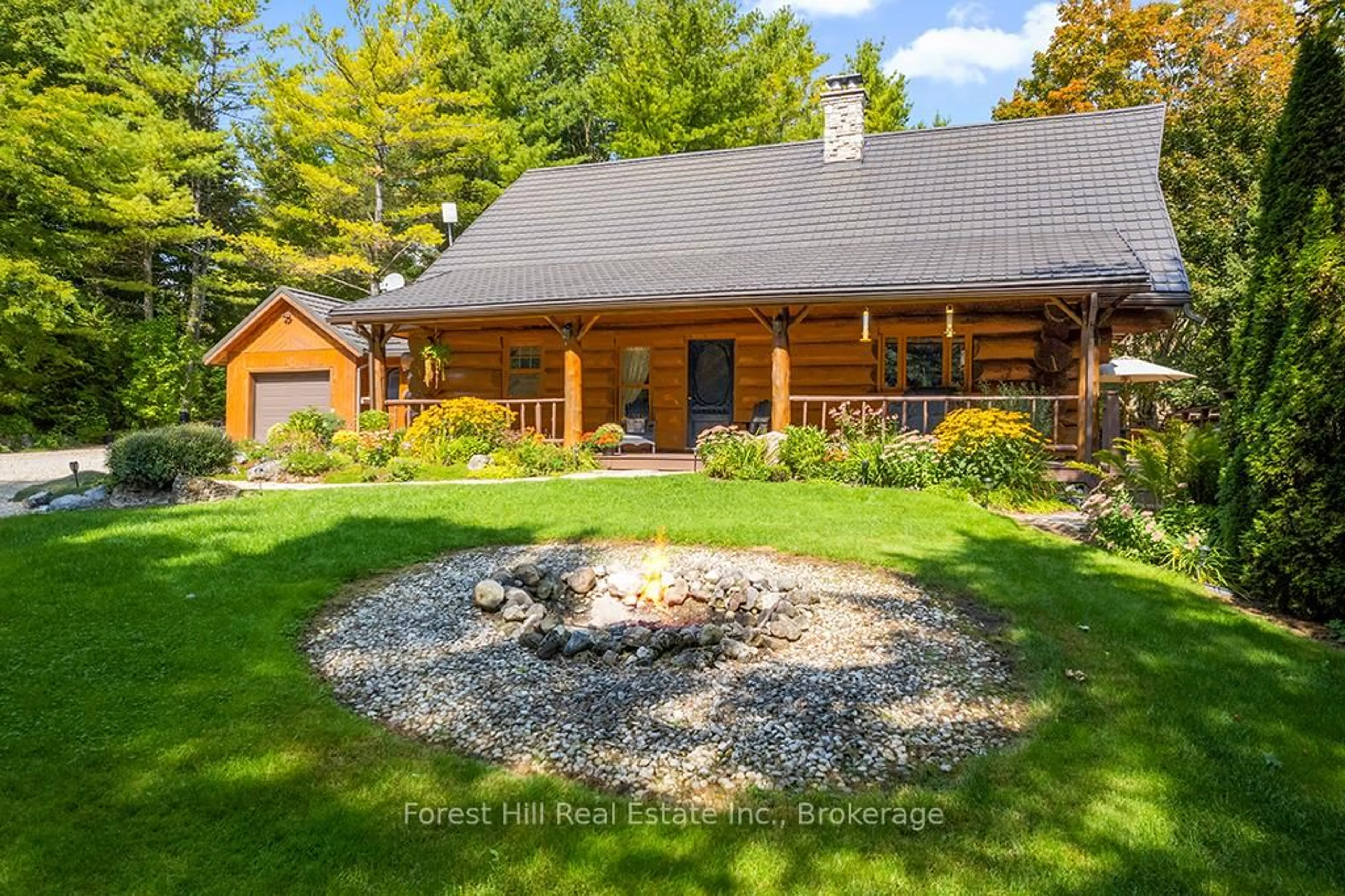 Patio, water/lake/river/ocean view for 520251 Thistlewood Rd, West Grey Ontario N0C 1H0
