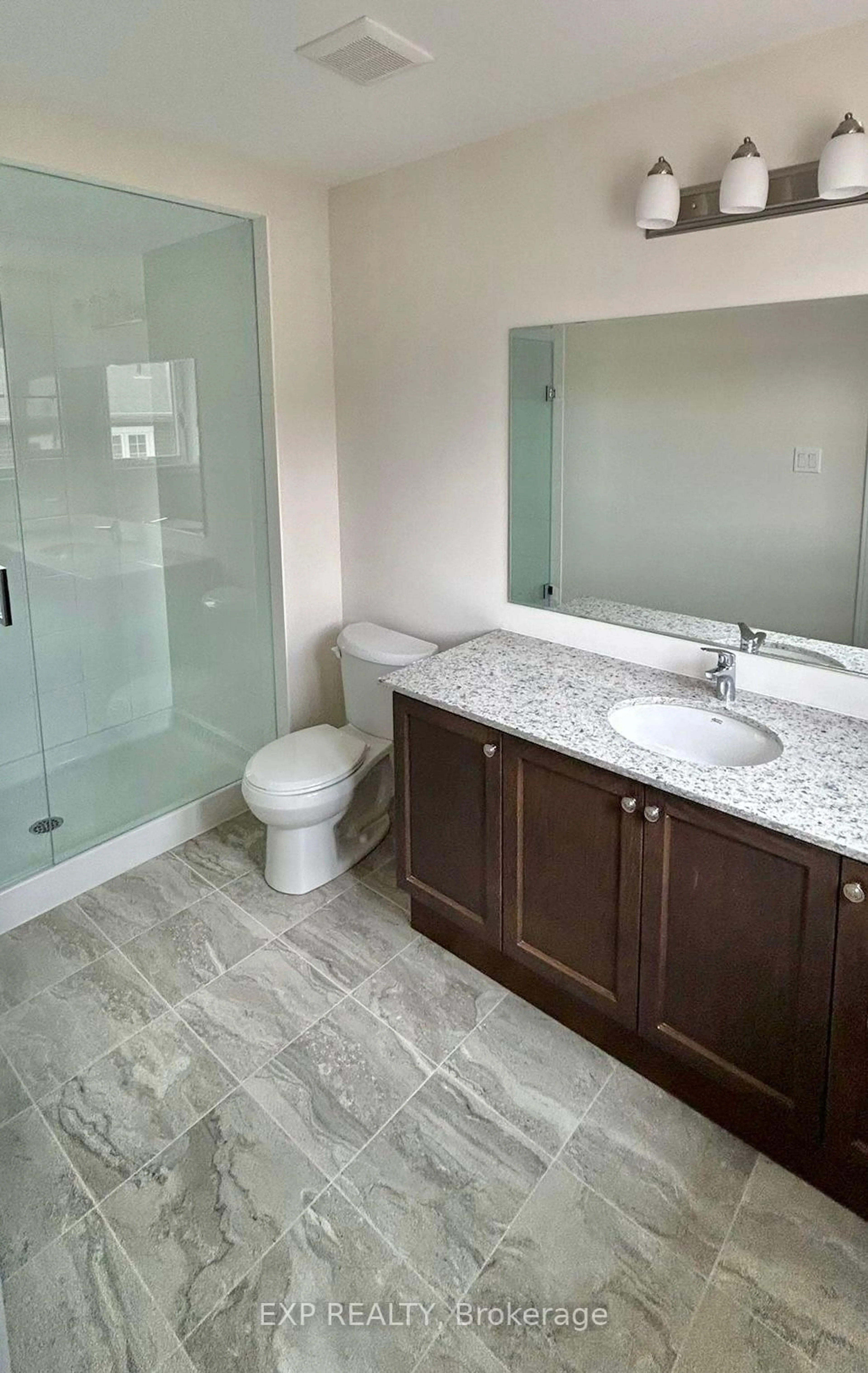 Contemporary bathroom, ceramic/tile floor for 107 Mcgill Ave, Erin Ontario N0B 1T0
