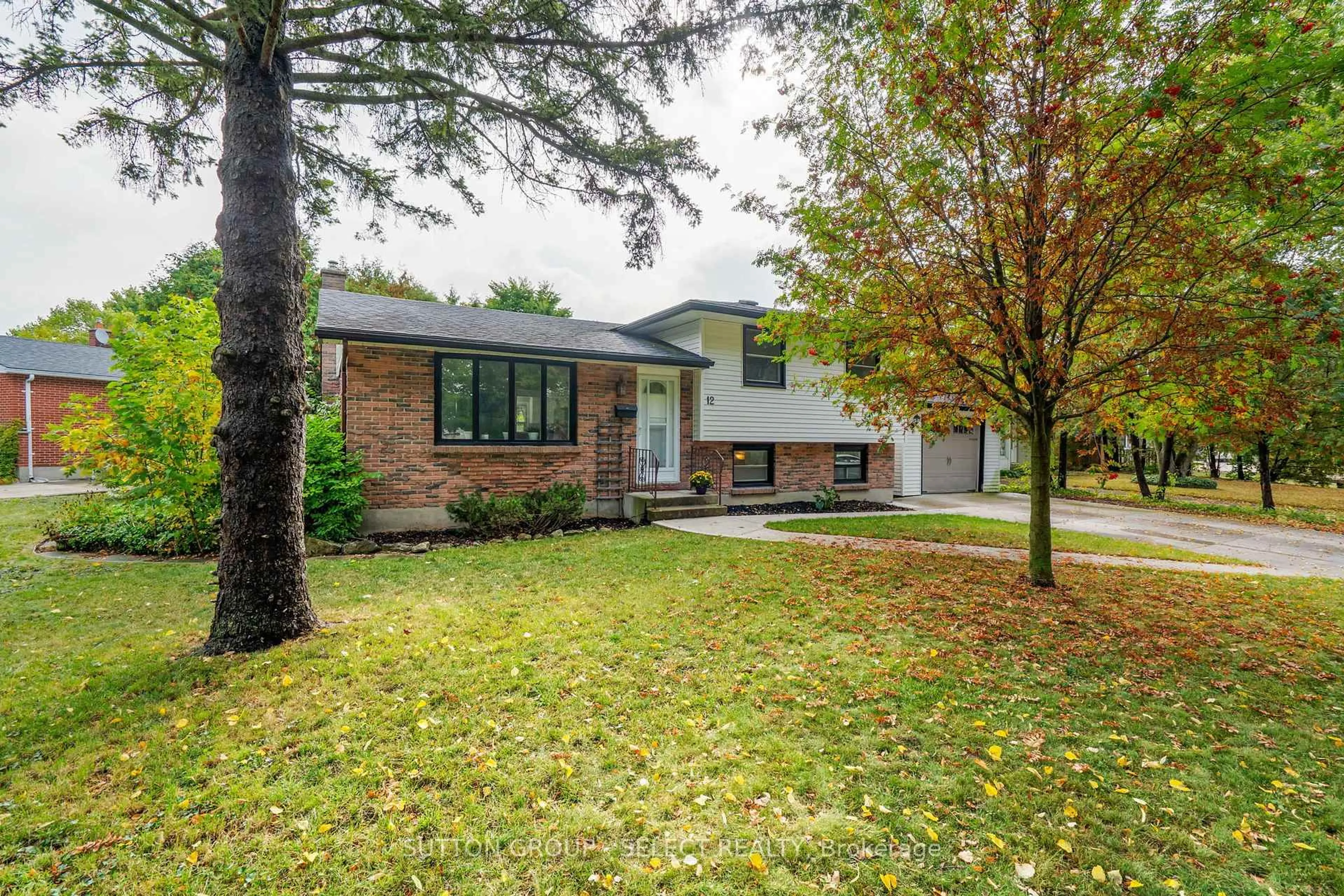 Home with brick exterior material, street for 12 Kinburn Cres, London South Ontario N6E 1J2
