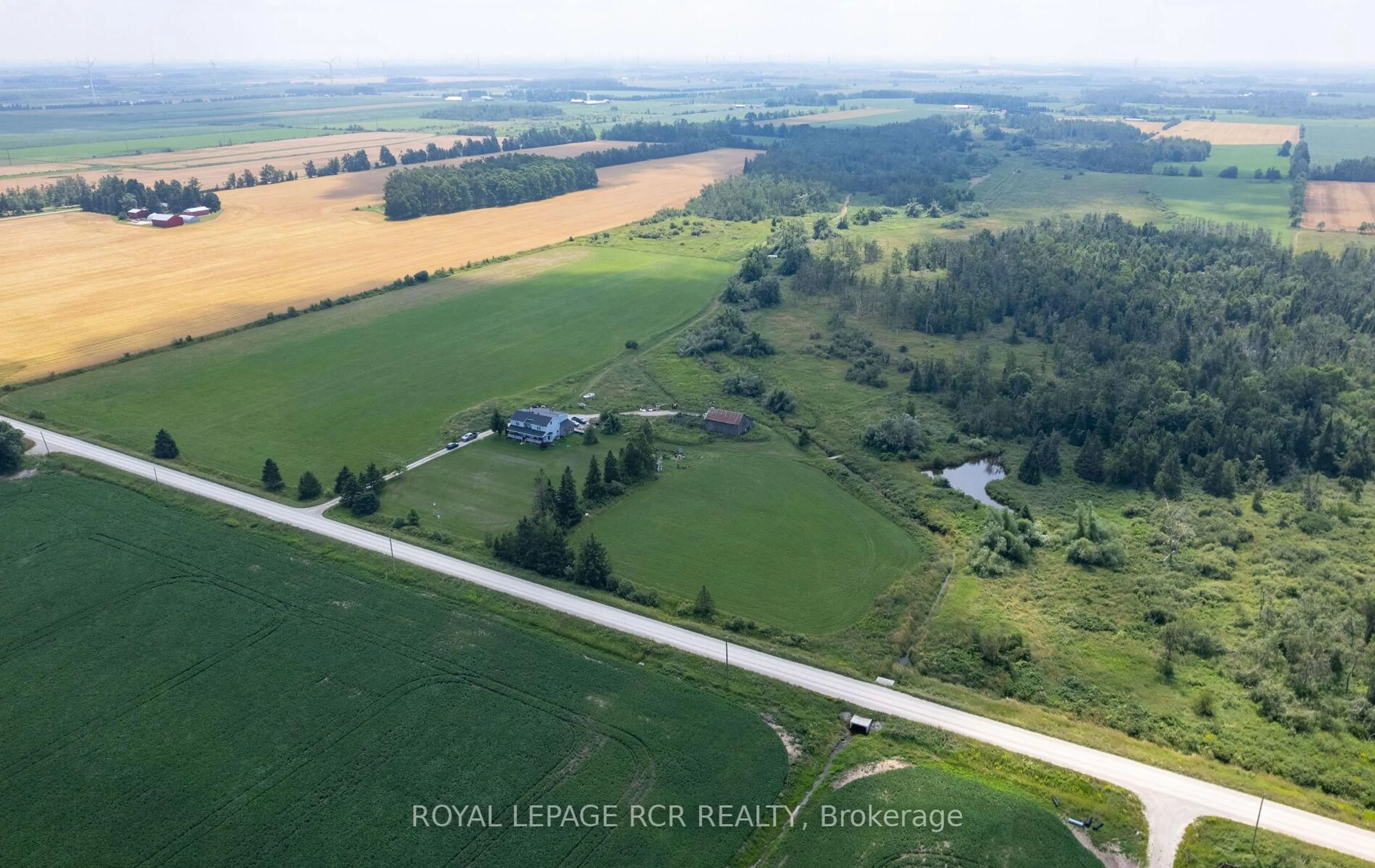 A pic from outside/outdoor area/front of a property/back of a property/a pic from drone, water/lake/river/ocean view for 238222 4th Line NE, Melancthon Ontario L9V 2J3