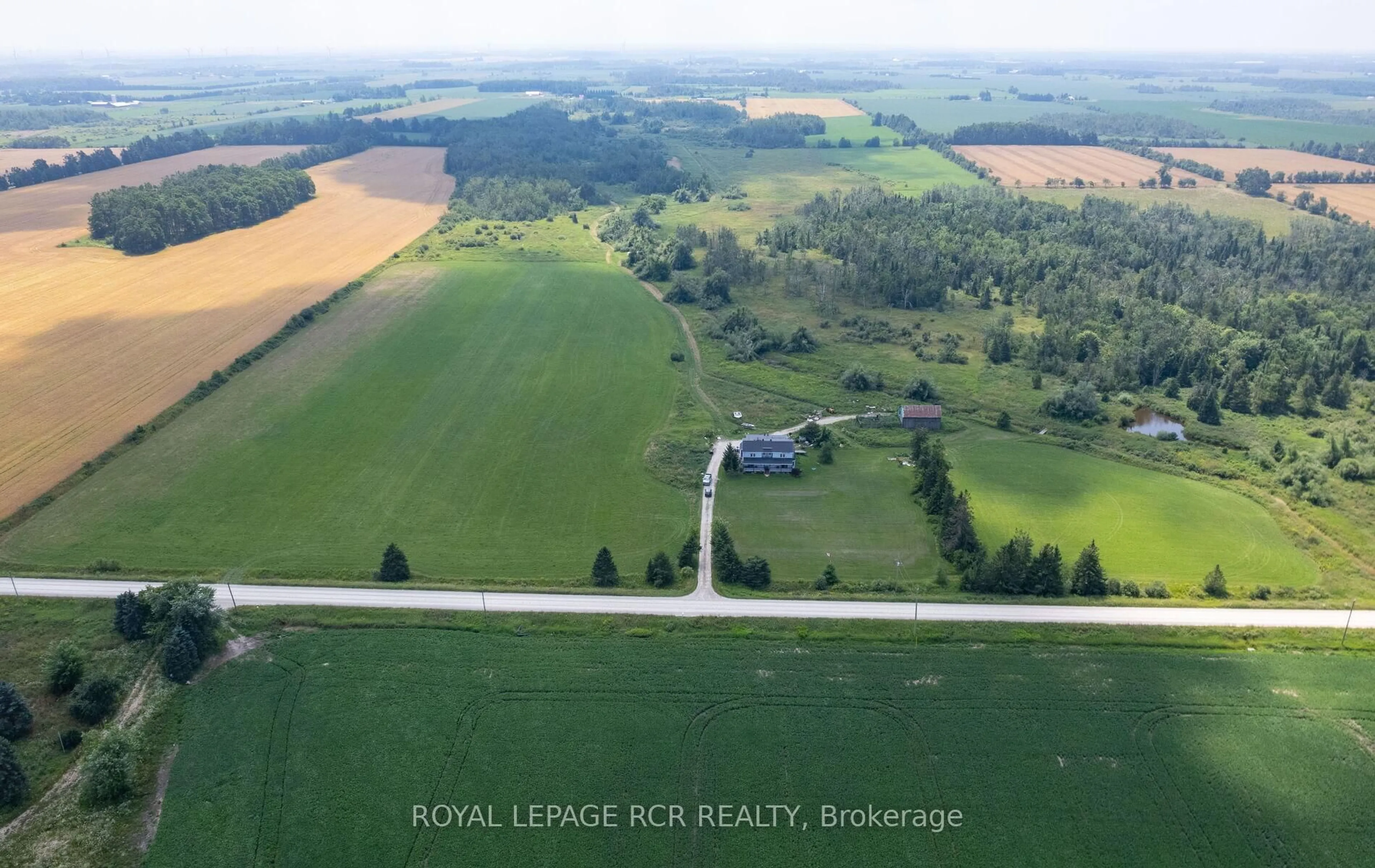 A pic from outside/outdoor area/front of a property/back of a property/a pic from drone, water/lake/river/ocean view for 238222 4th Line NE, Melancthon Ontario L9V 2J3