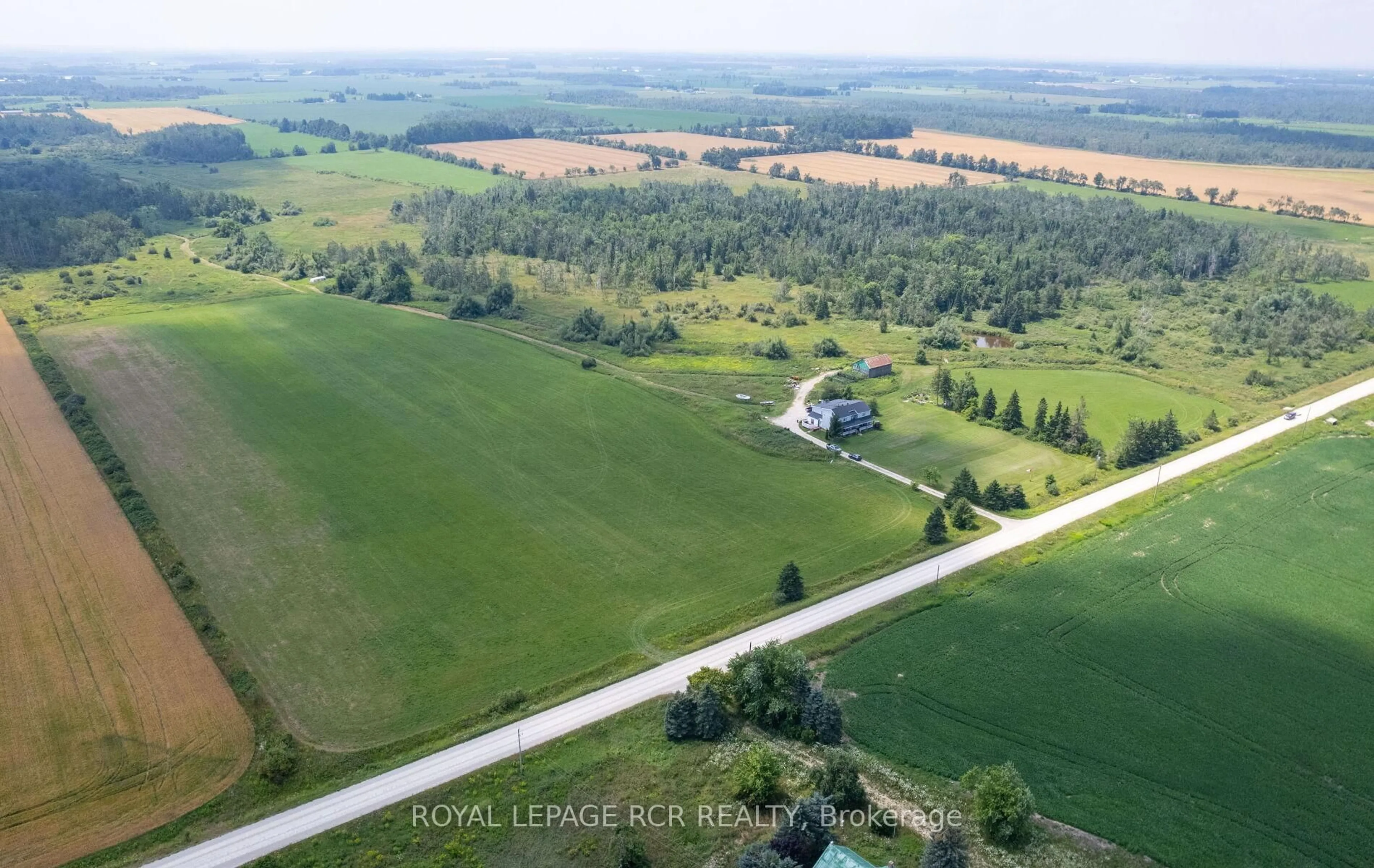 A pic from outside/outdoor area/front of a property/back of a property/a pic from drone, unknown for 238222 4th Line NE, Melancthon Ontario L9V 2J3