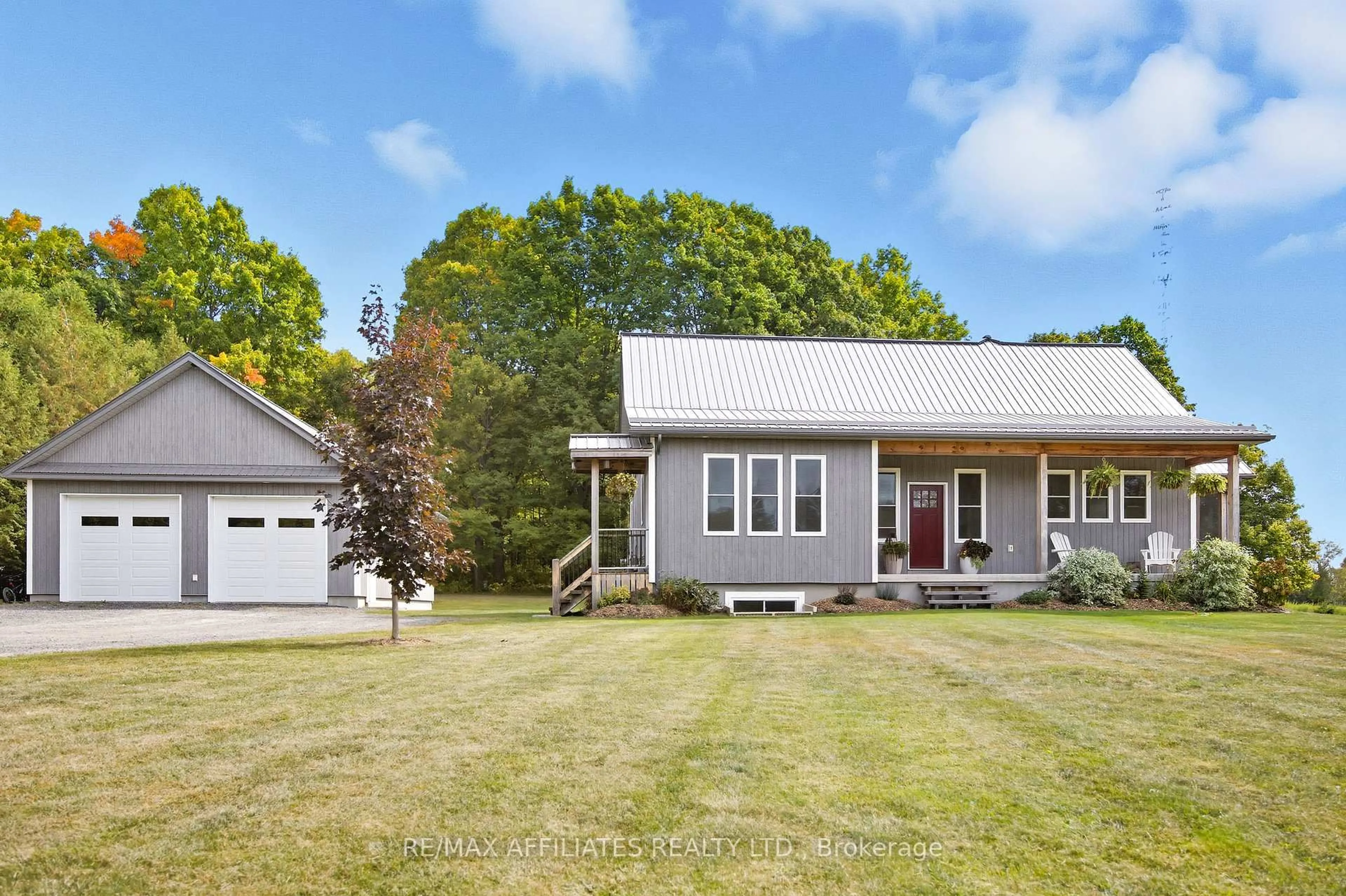 Home with vinyl exterior material, street for 267 Roberts Rd, Lanark Ontario K0G 1K0