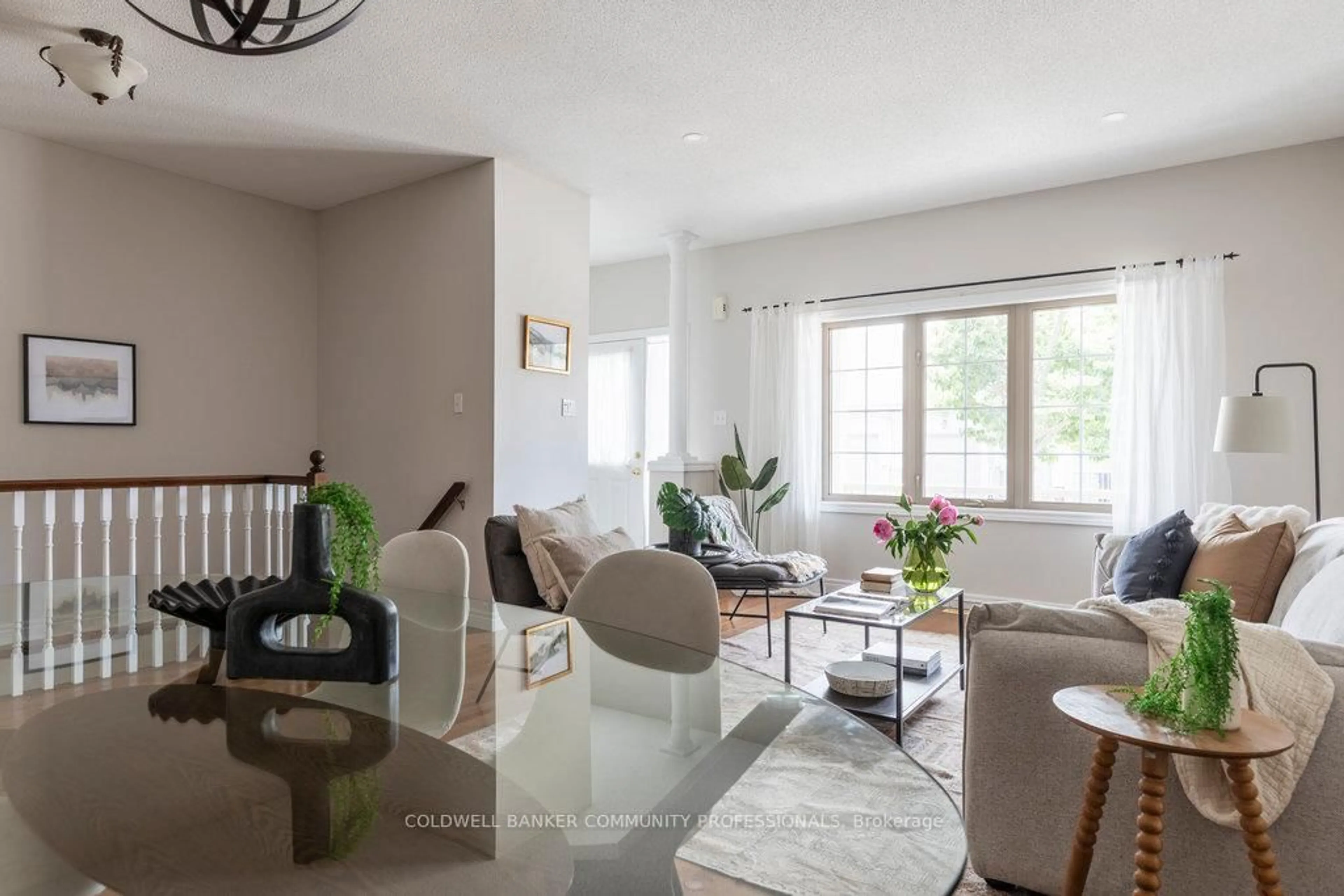 Living room with furniture, unknown for 130 Southbrook Dr #35, Hamilton Ontario L0R 1C0