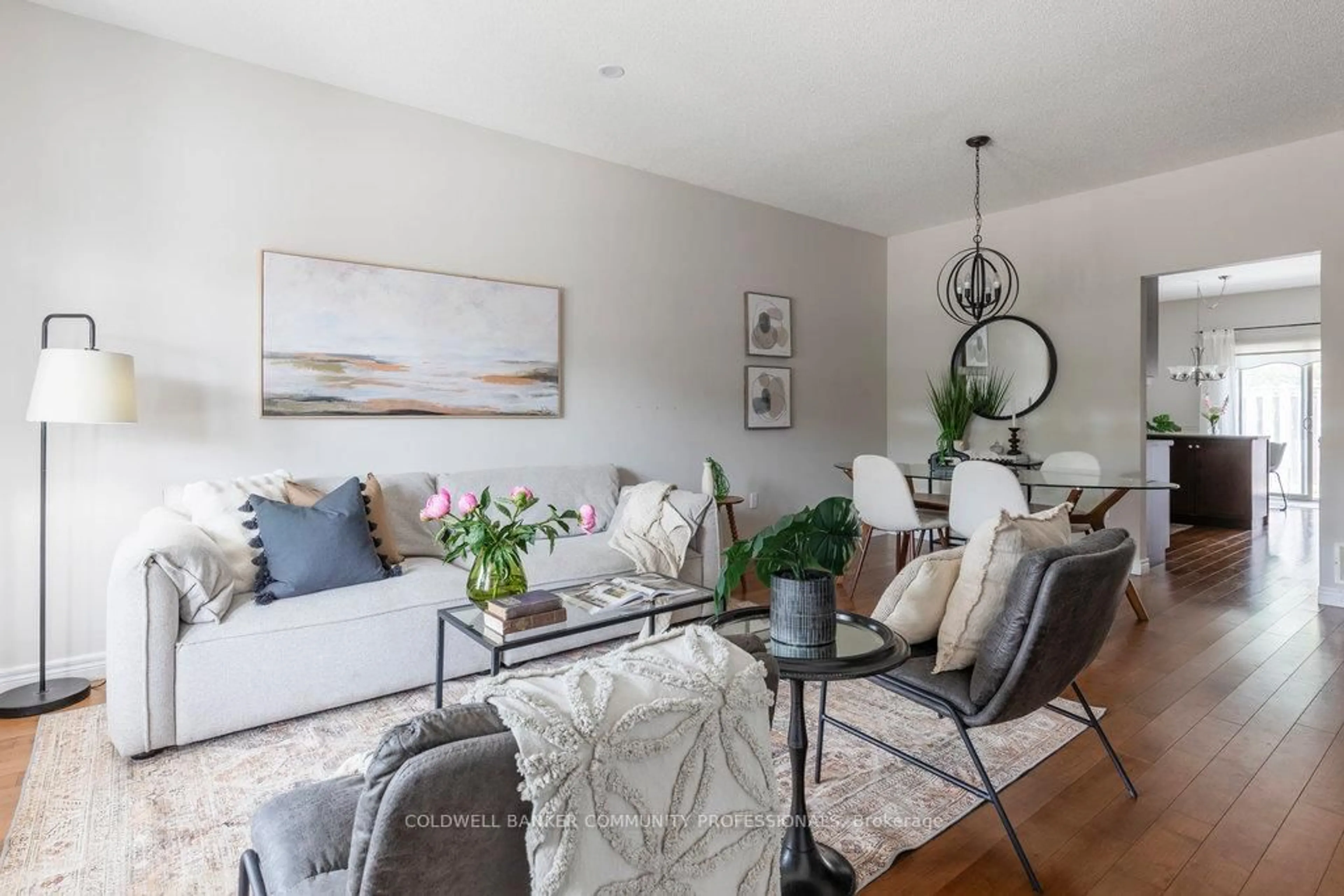 Living room with furniture, unknown for 130 Southbrook Dr #35, Hamilton Ontario L0R 1C0