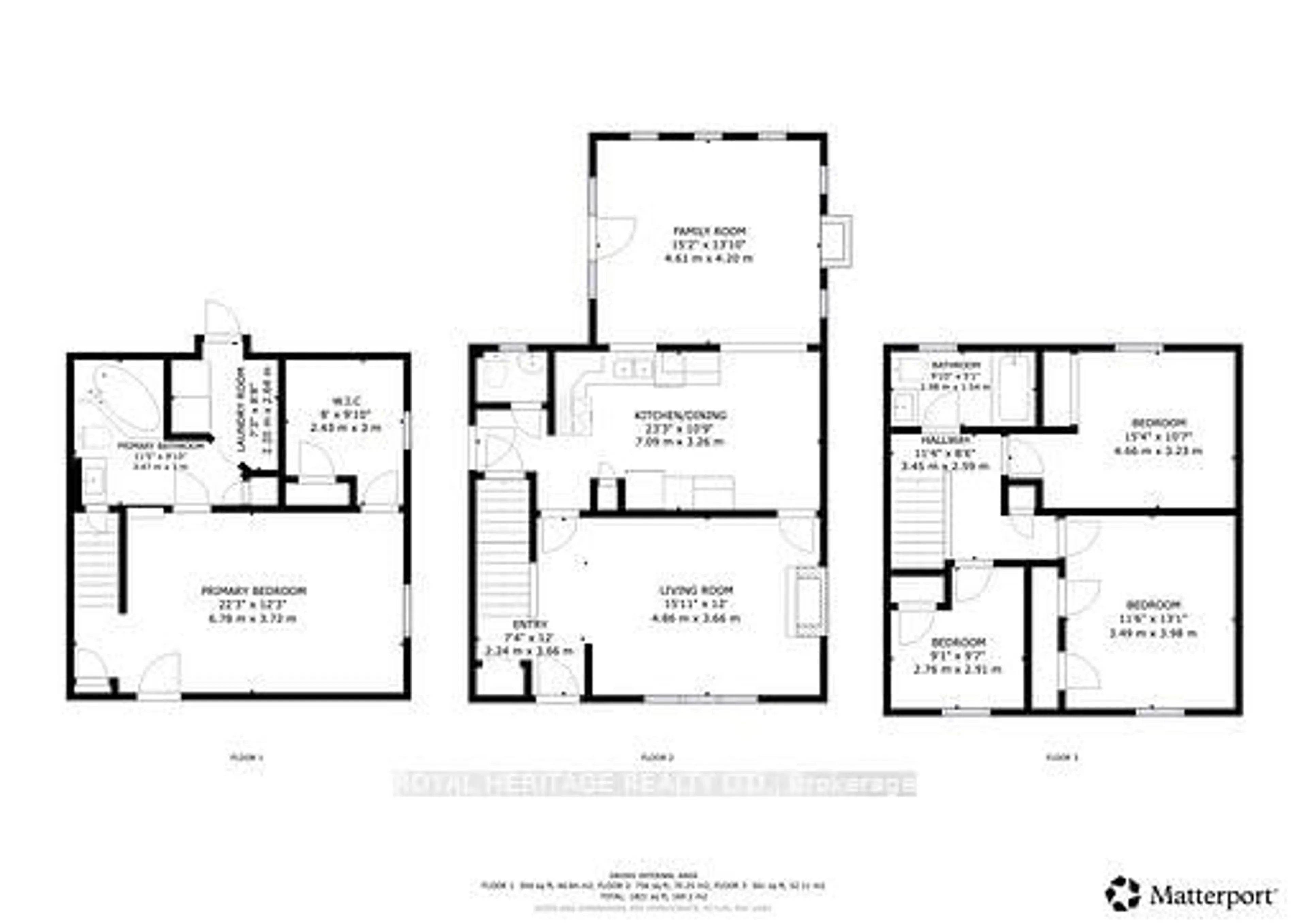 Floor plan for 44 Regent St, Kawartha Lakes Ontario K9V 3V2