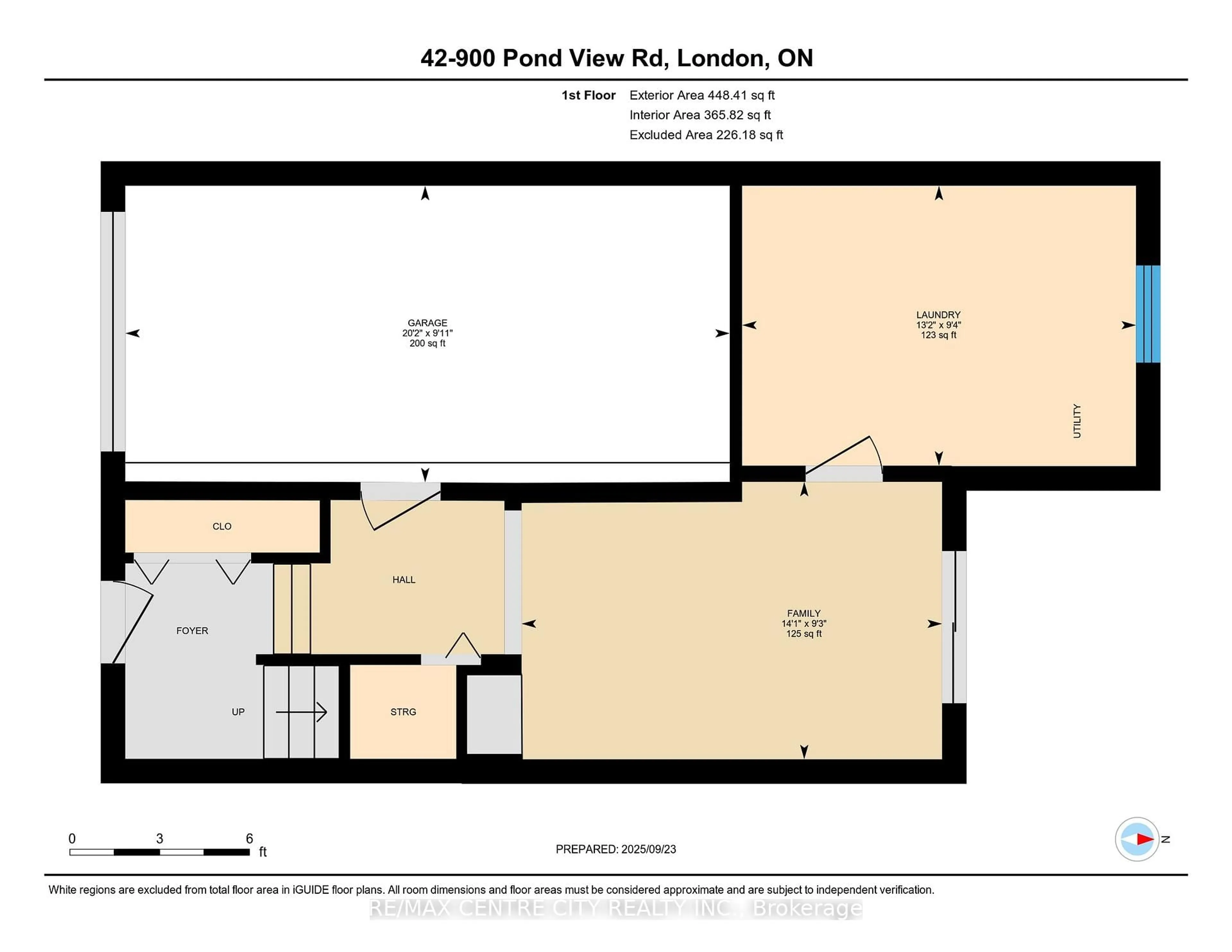 Floor plan for 900 Pond View Rd #42, London South Ontario N5Z 4L7