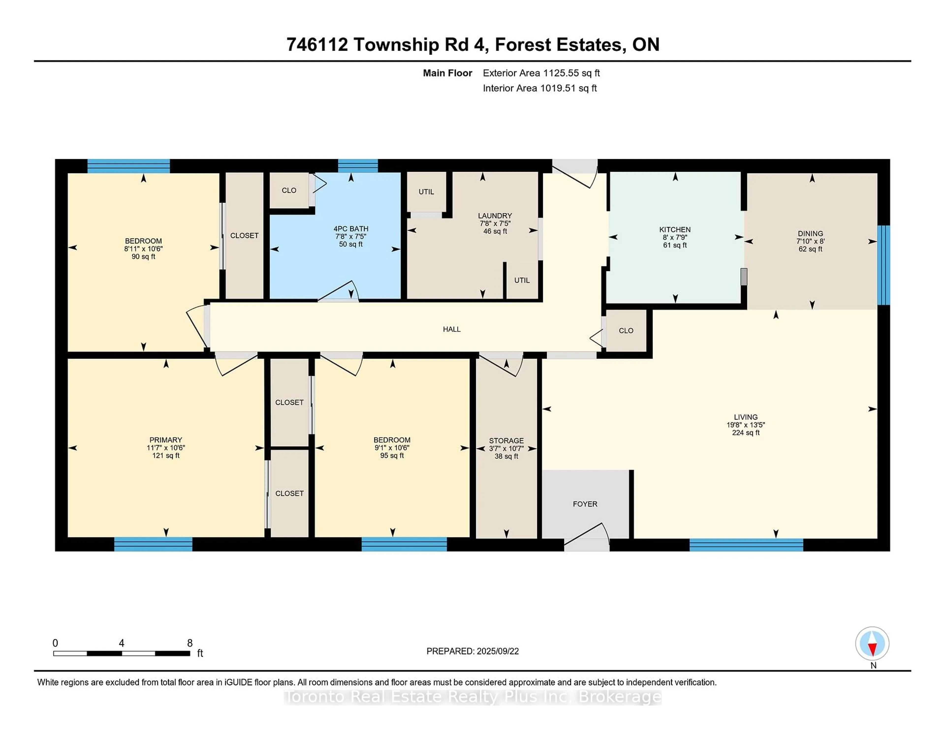 Floor plan for 746112 Township Rd 4 Rd #73, Blandford-Blenheim Ontario N4S 7V9