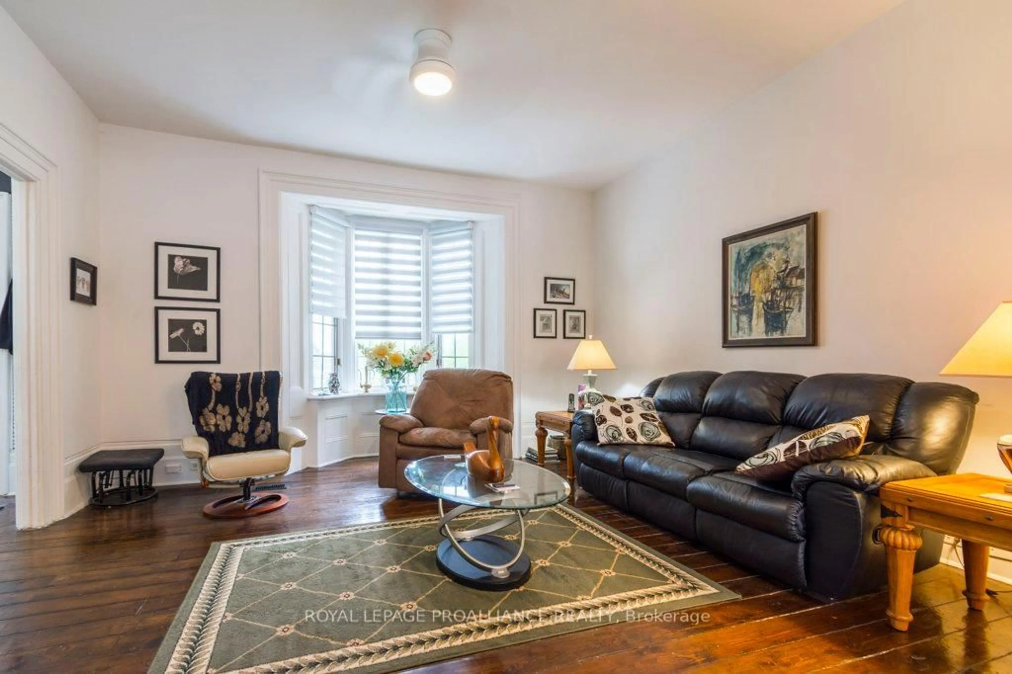 Living room with furniture, unknown for 233 John St #5, Belleville Ontario K8N 3G2