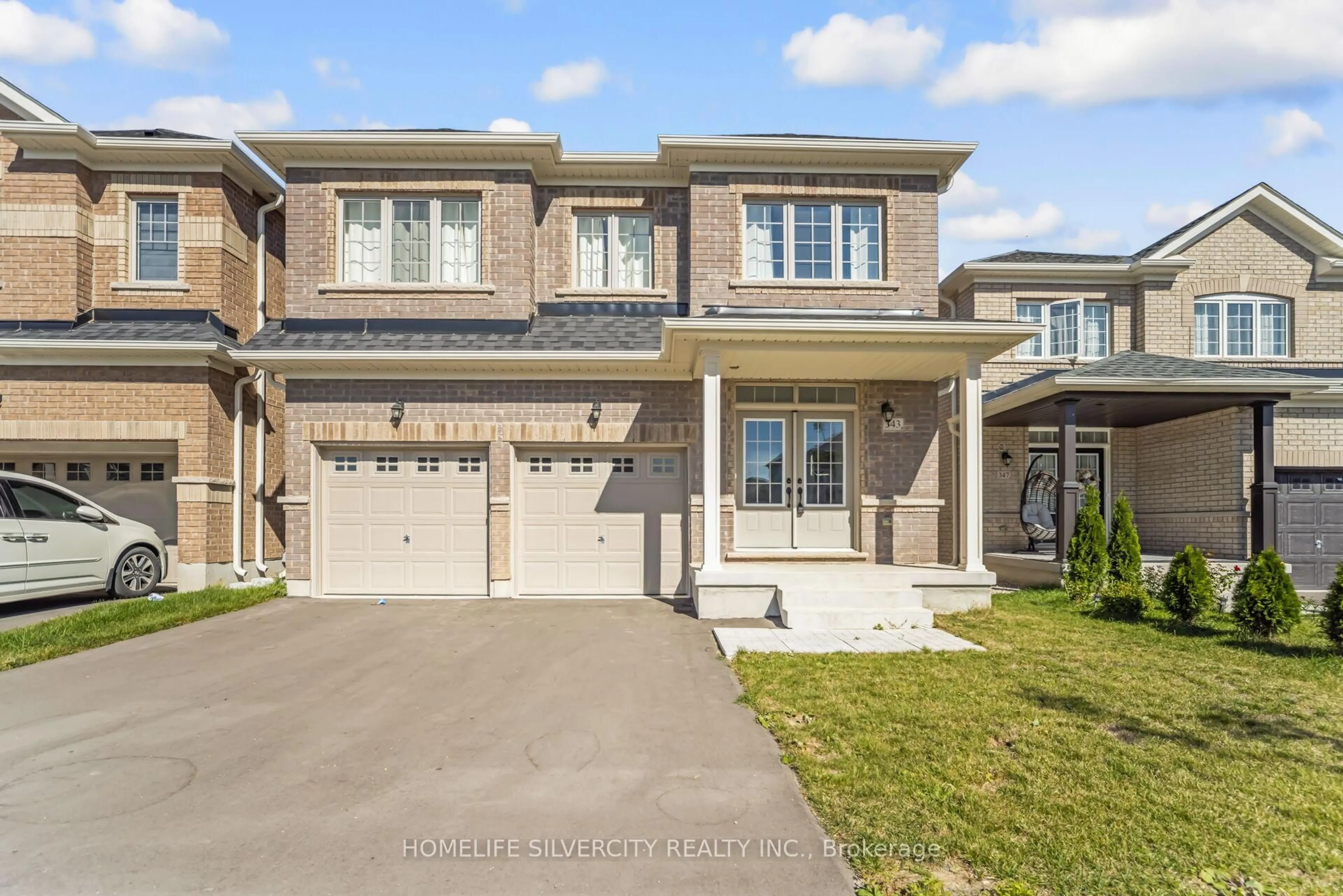 Home with brick exterior material, street for 343 Leanne Lane, Shelburne Ontario L9V 3Y2