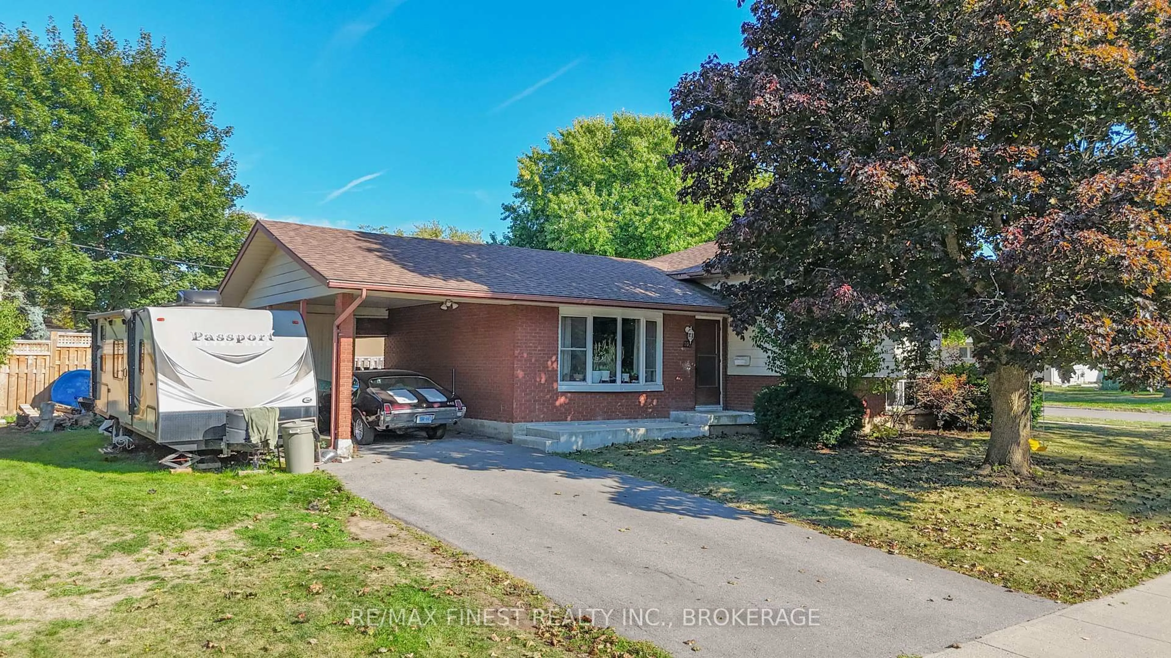 Home with brick exterior material, street for 107 Casterton Ave, Kingston Ontario K7M 1R9