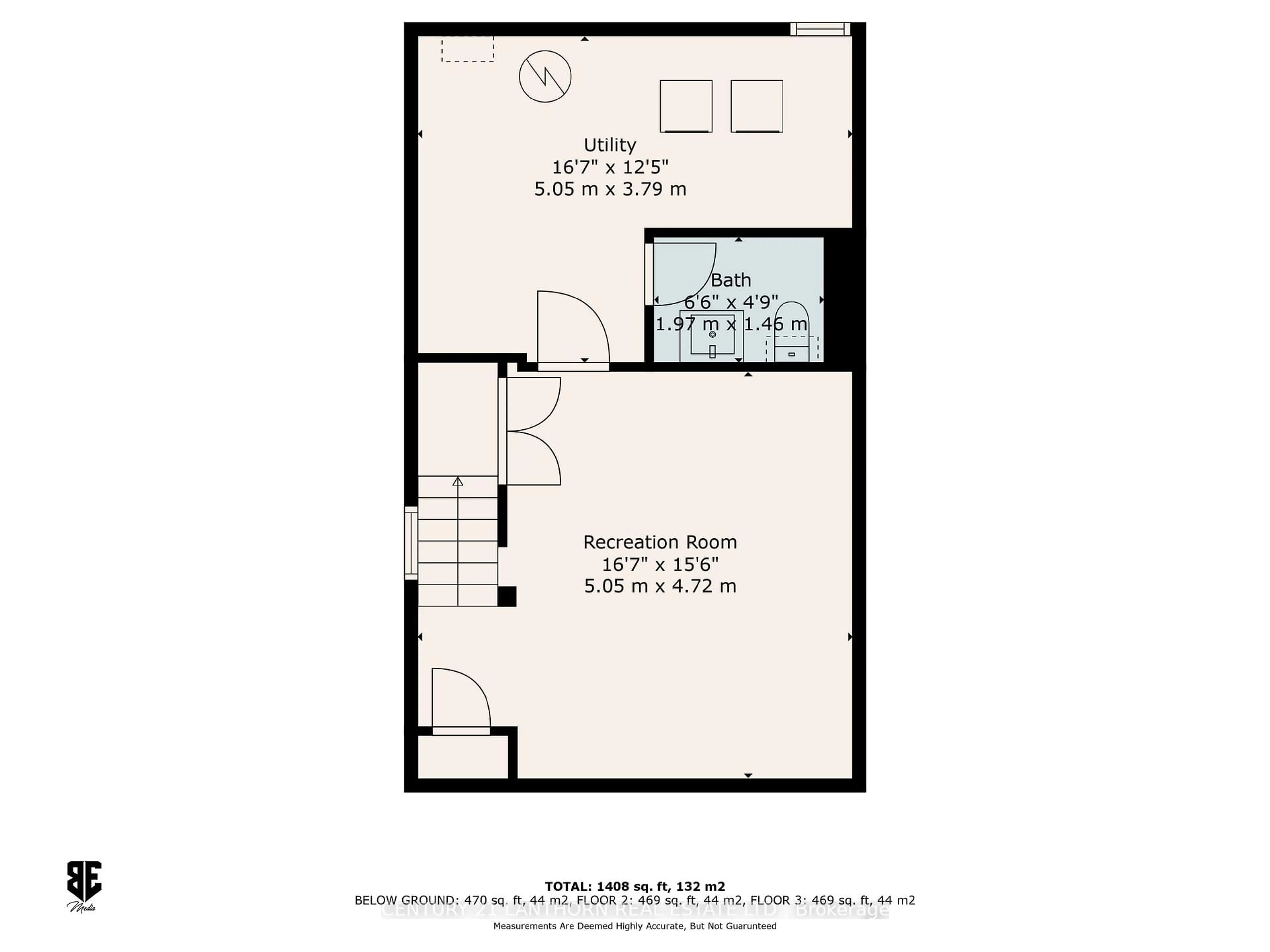 Floor plan for 201 North Park St #H, Belleville Ontario K8P 4T9