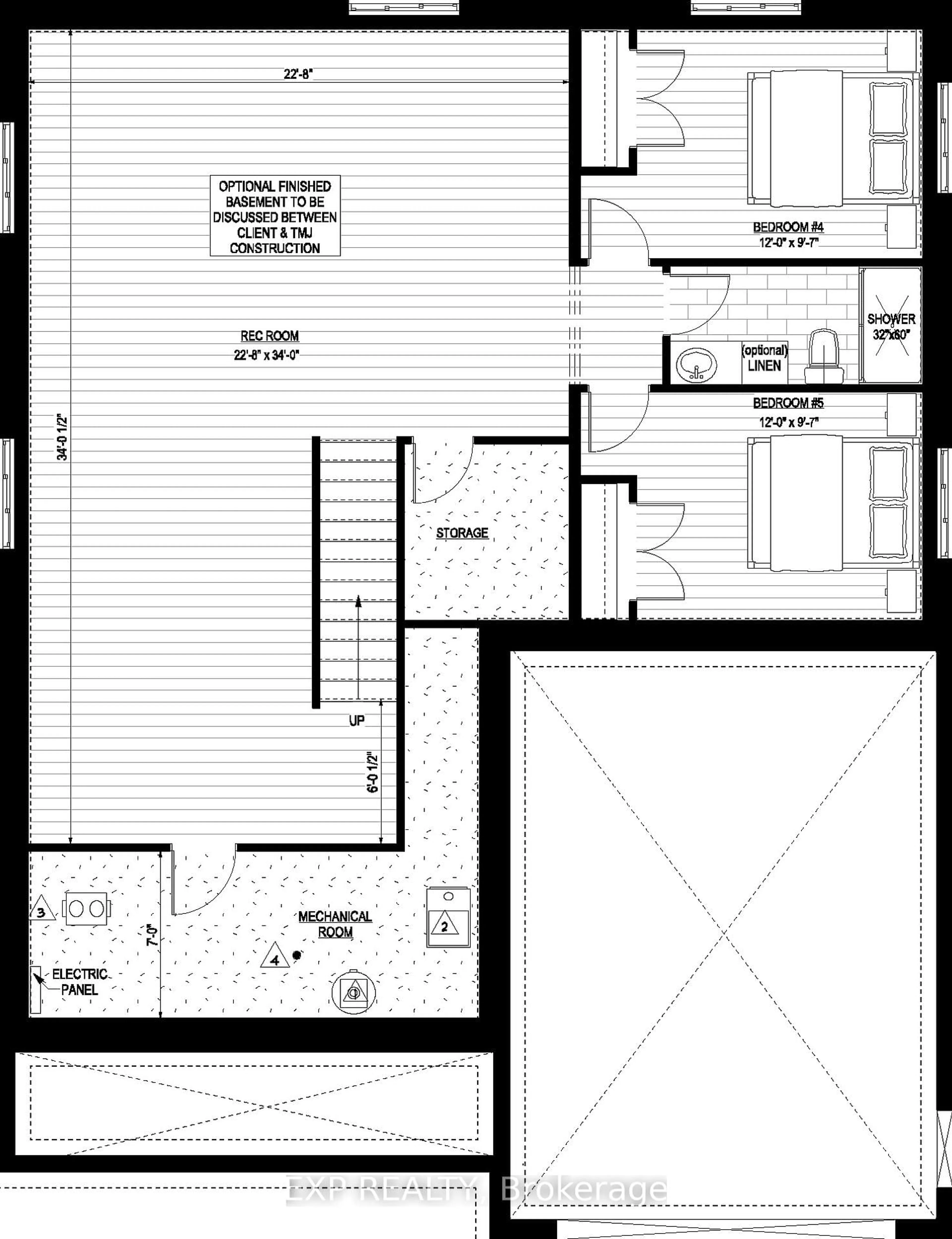 Floor plan for Lot 3 Giroux St, The Nation Ontario K0A 2M0
