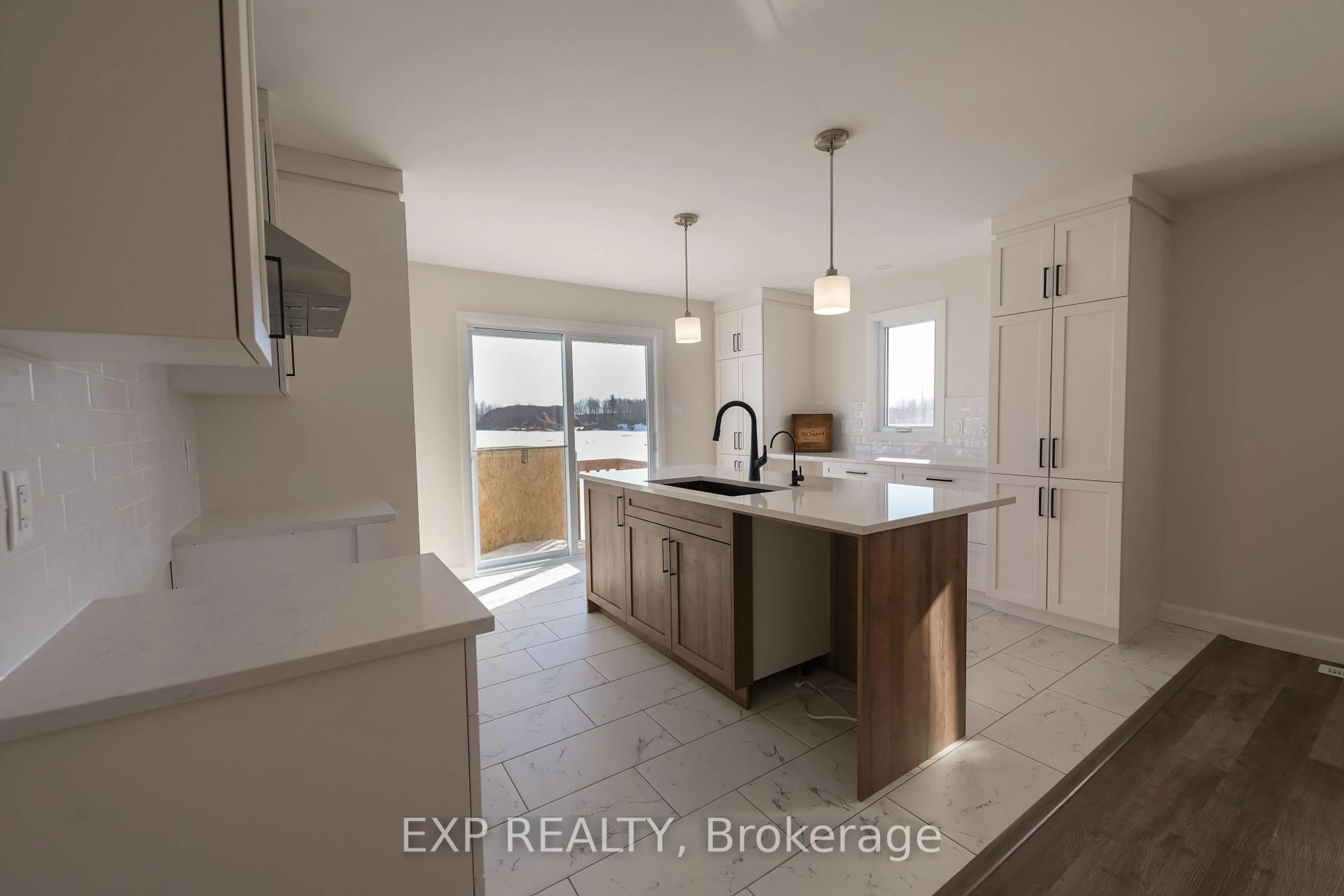 Open concept kitchen, ceramic/tile floor for Lot 4 Giroux St, The Nation Ontario K0A 2M0