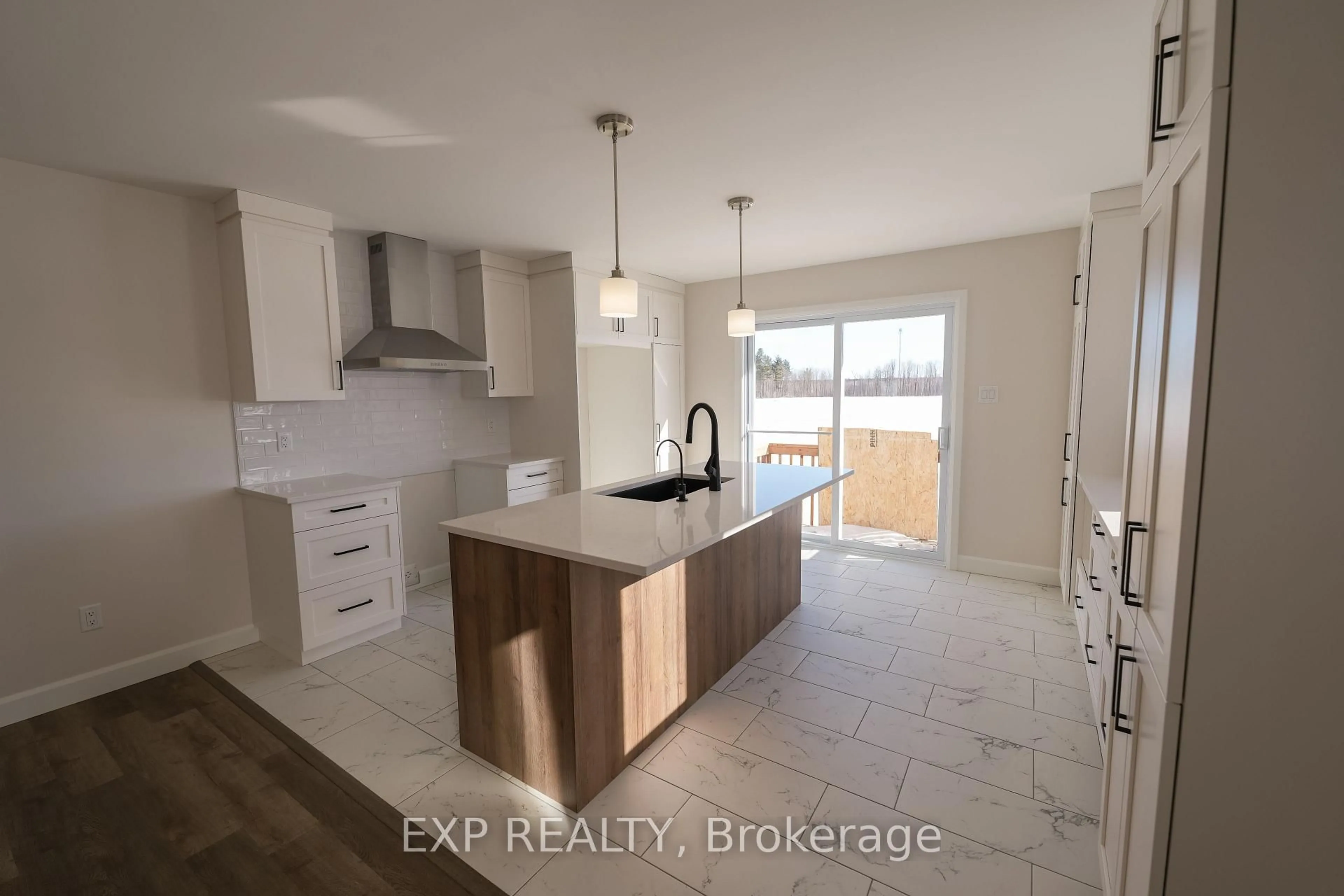 Open concept kitchen, ceramic/tile floor for Lot 4 Giroux St, The Nation Ontario K0A 2M0