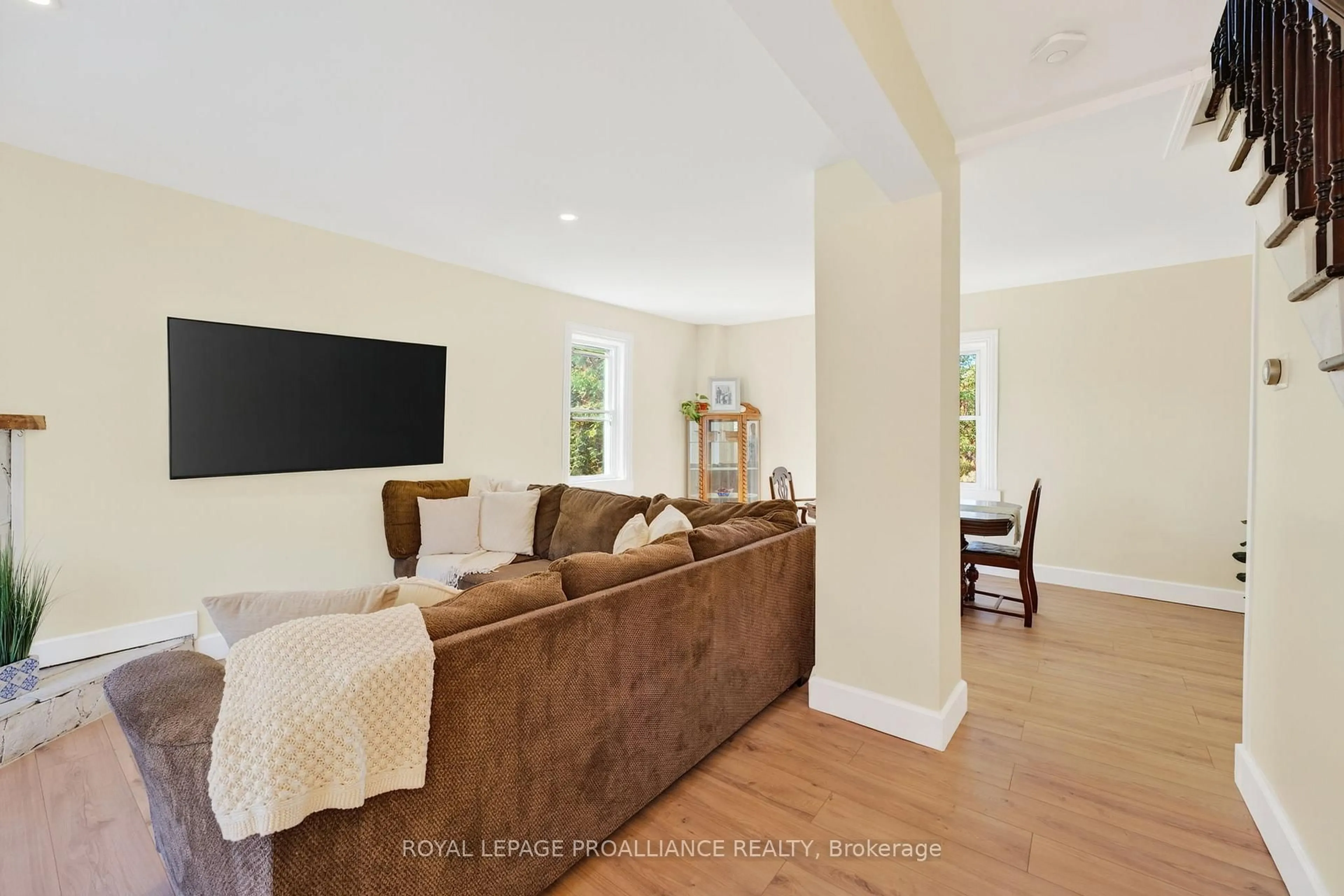 Living room with furniture, unknown for 1103 Cronk Rd, Parham Ontario K0H 2K0