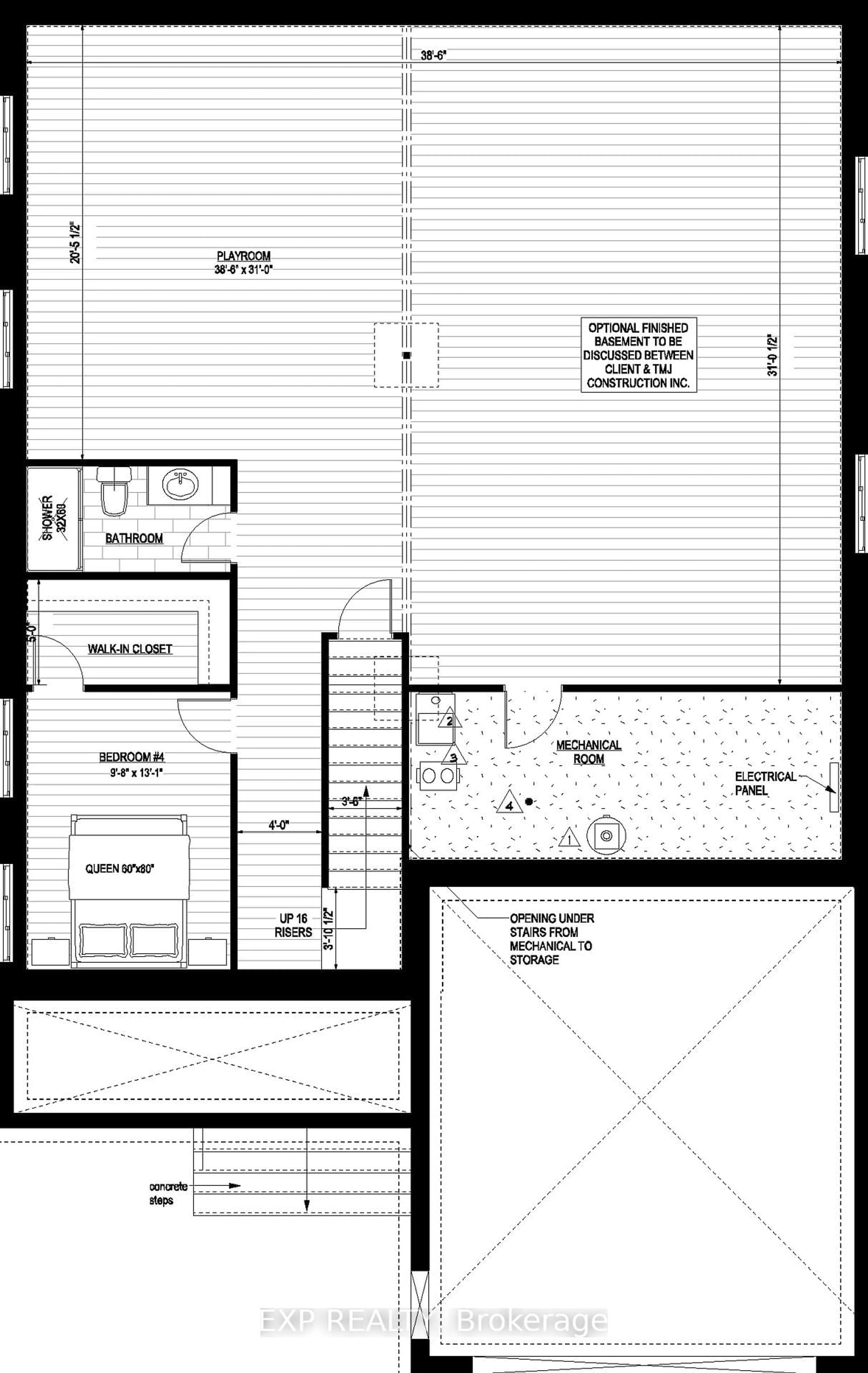 Floor plan for Lot 5 Giroux St, The Nation Ontario K0A 2M0