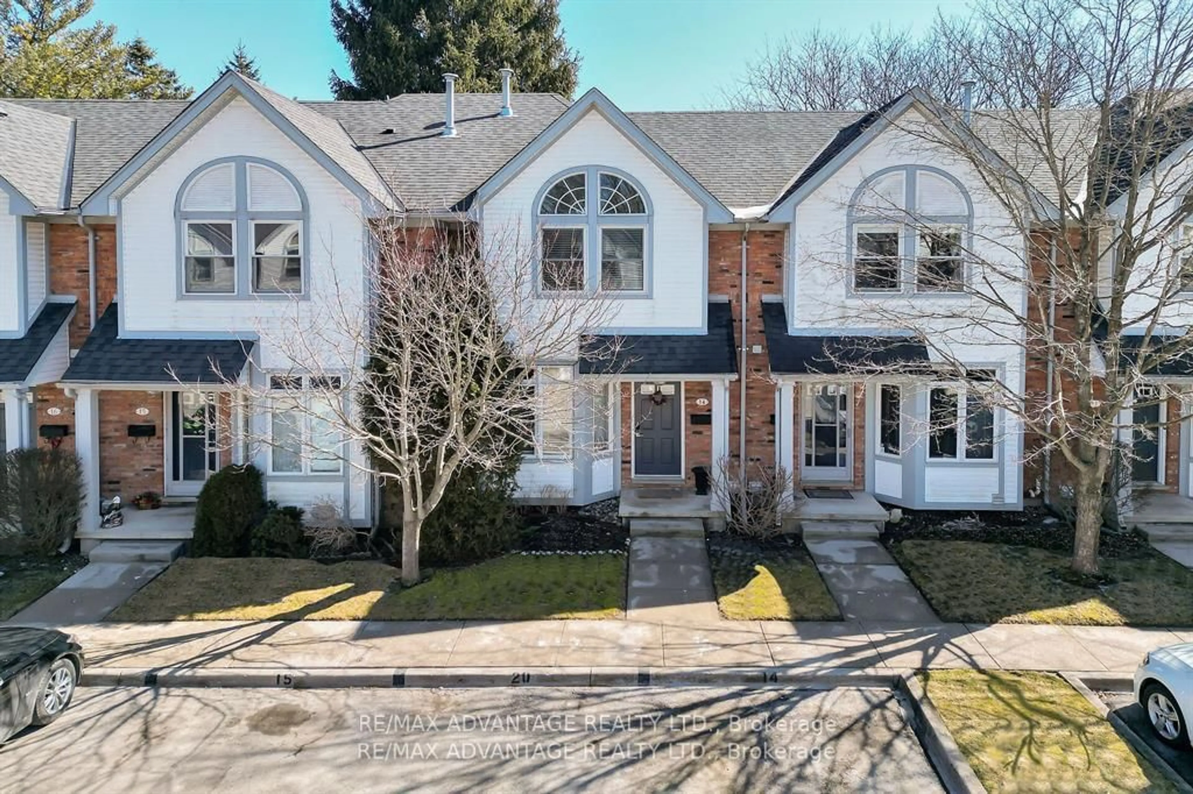 Home with brick exterior material, street for 1415 Commissioners Rd #14, London South Ontario N6K 1E2
