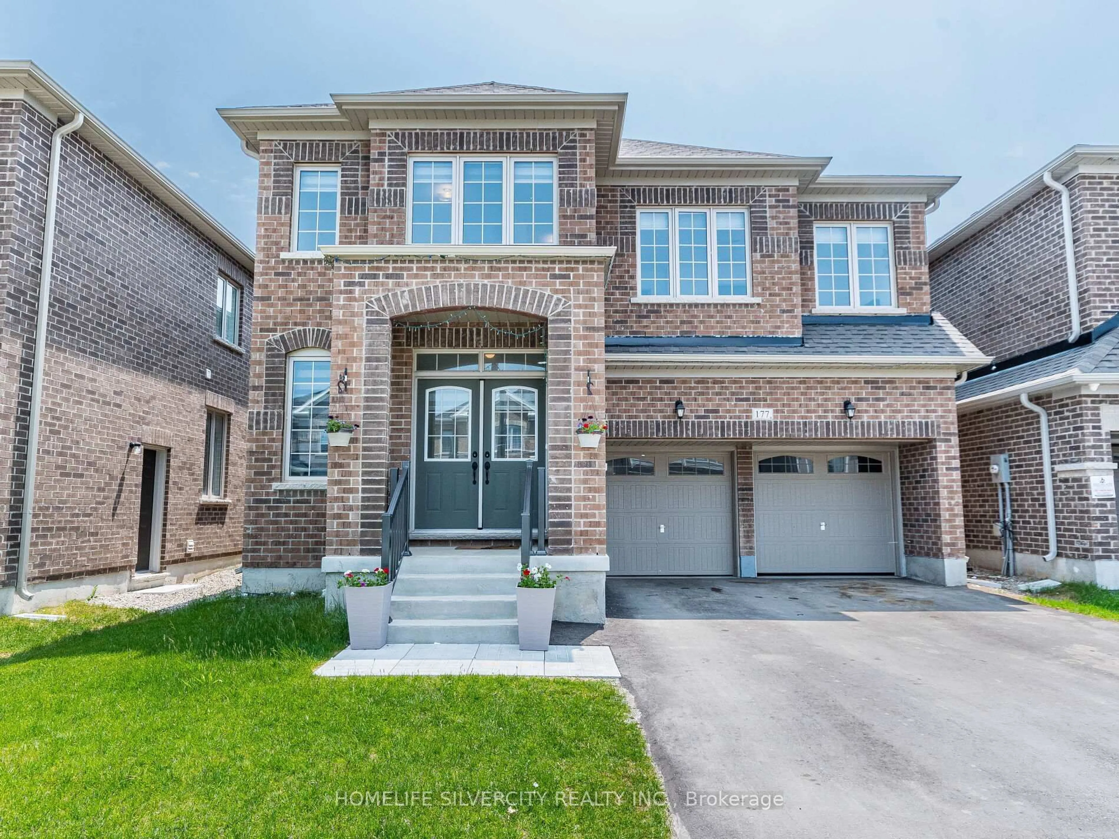 Home with brick exterior material, street for 177 Limestone Lane, Shelburne Ontario L9V 3Y5