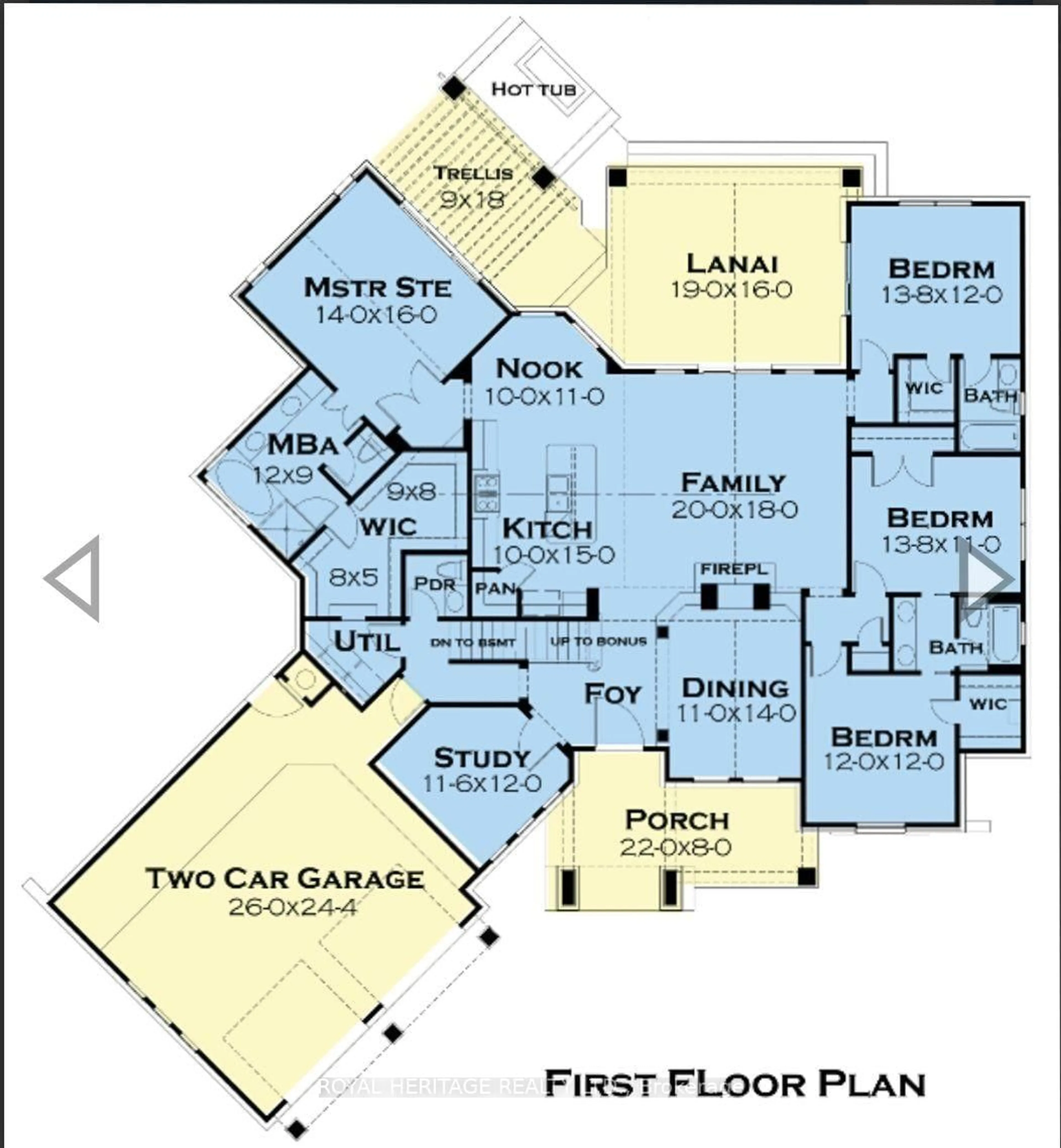 Floor plan for 19 New Pierce Dr, Stirling Ontario K0K 3E0