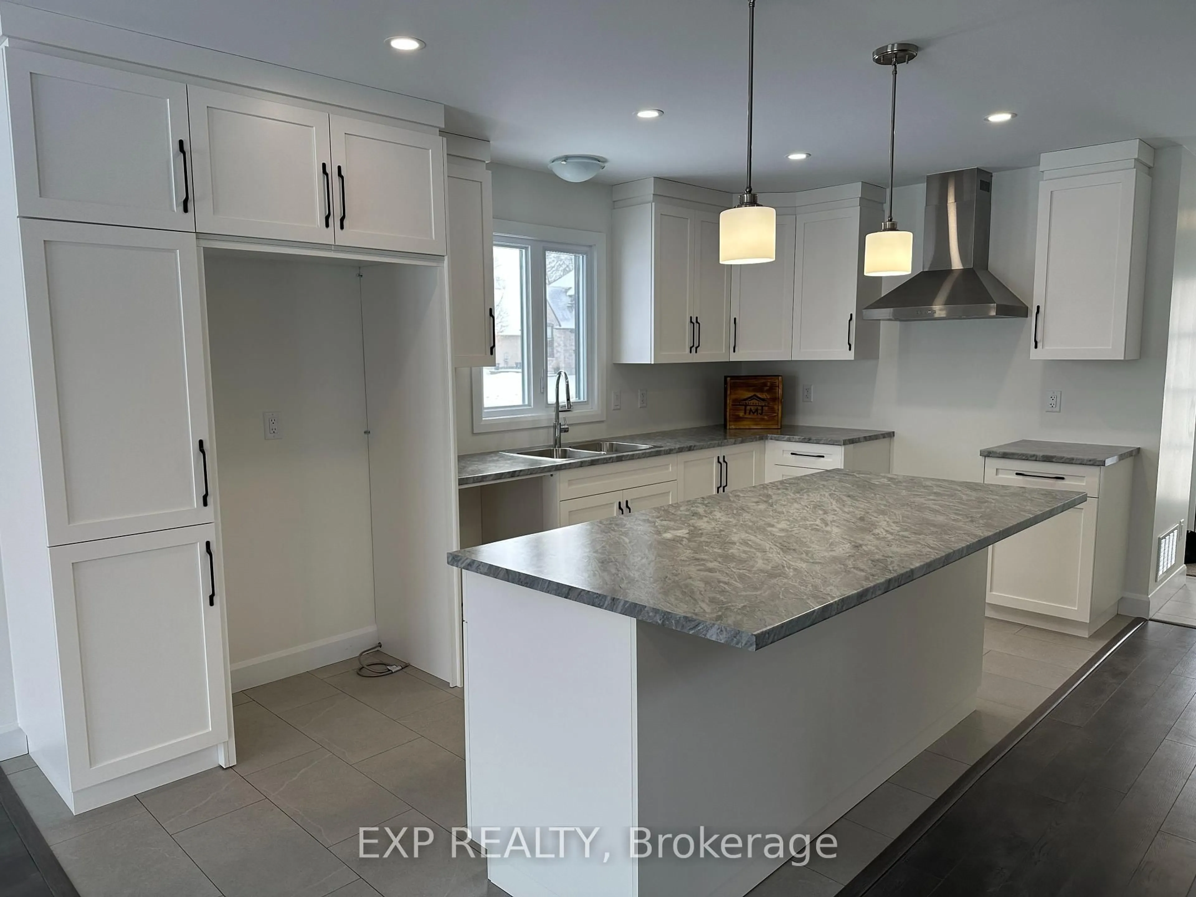 Open concept kitchen, ceramic/tile floor for Lot 79 Giroux St, The Nation Ontario K0A 2M0