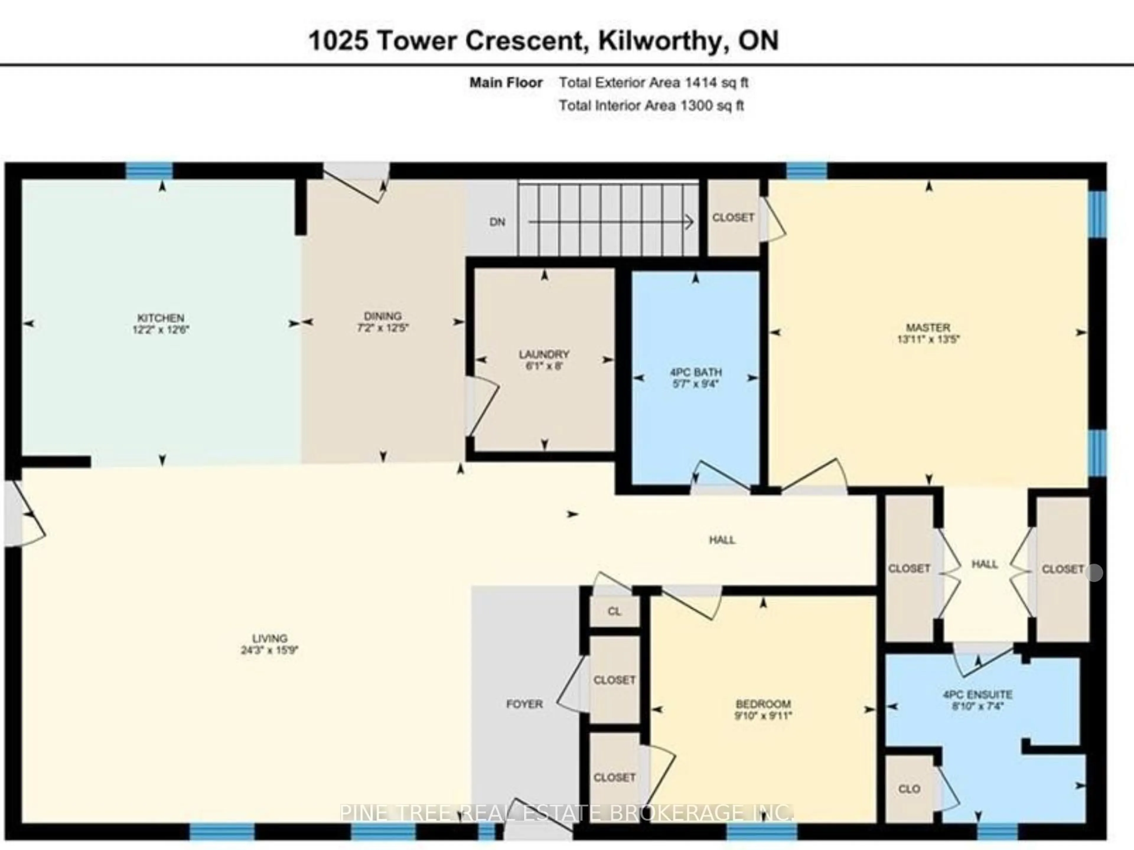 Floor plan for 1025 TOWER Cres, Gravenhurst Ontario P0E 1G0