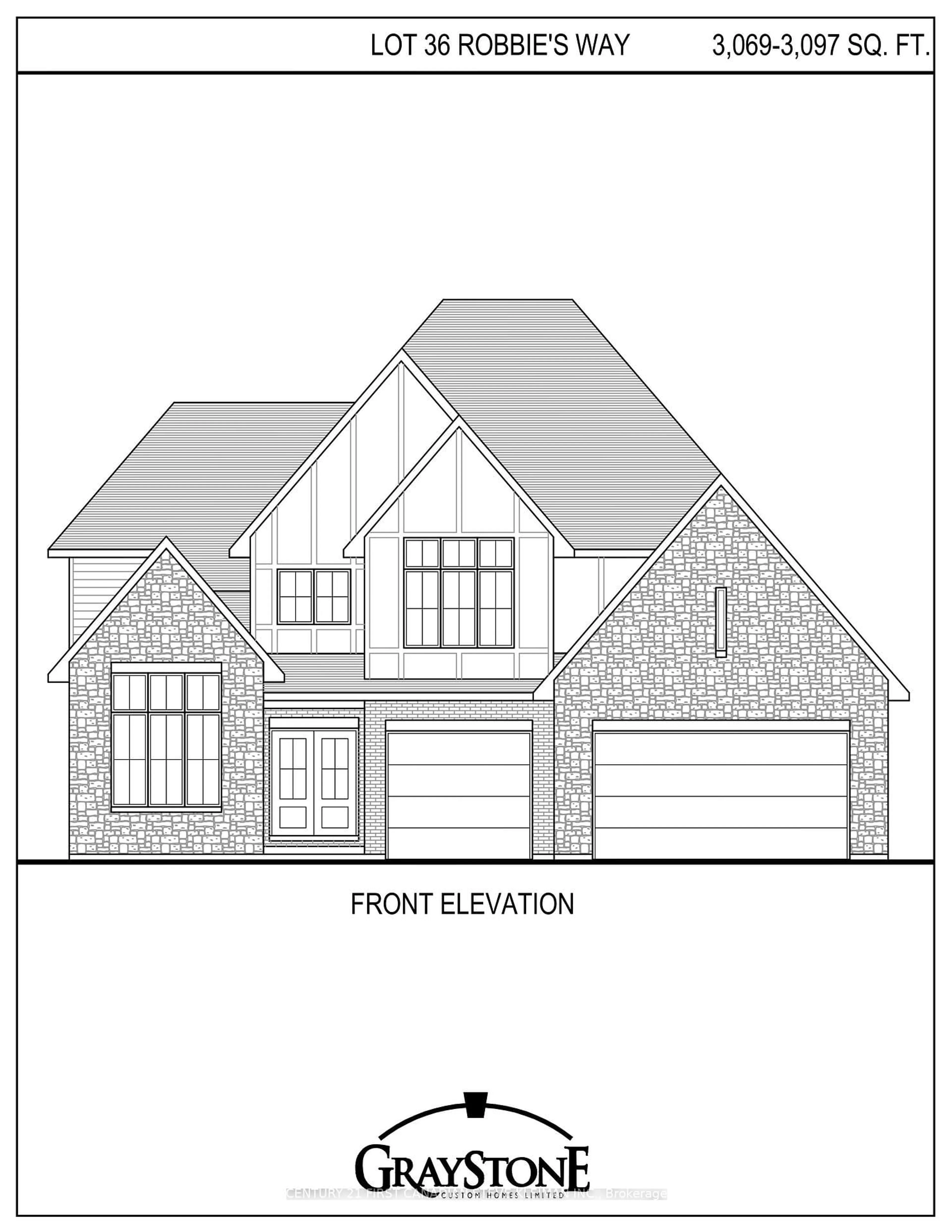 Home with brick exterior material, building for 2170 Robbie's Way, London North Ontario N6G 3X8