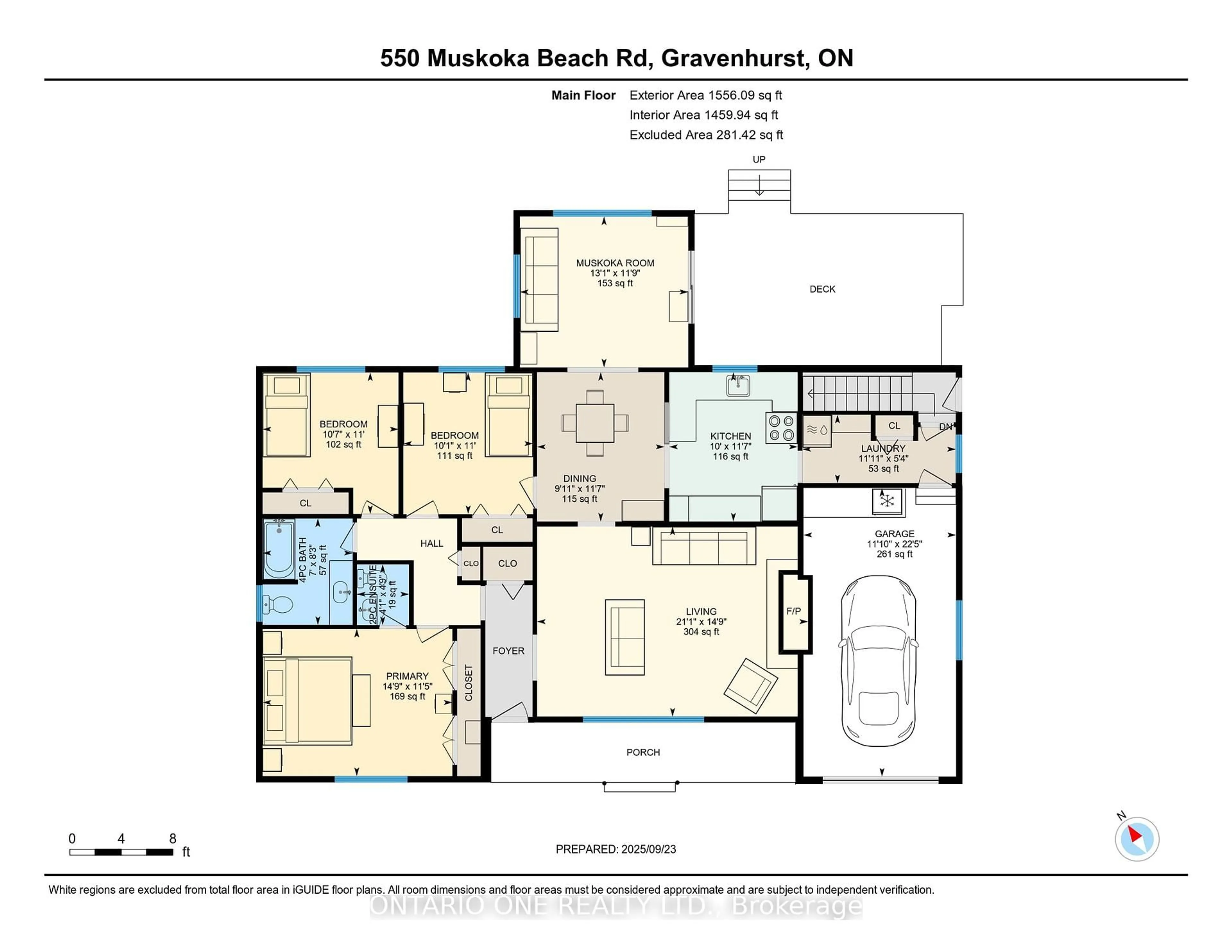 Floor plan for 550 Muskoka Beach Rd, Gravenhurst Ontario P1P 1B3