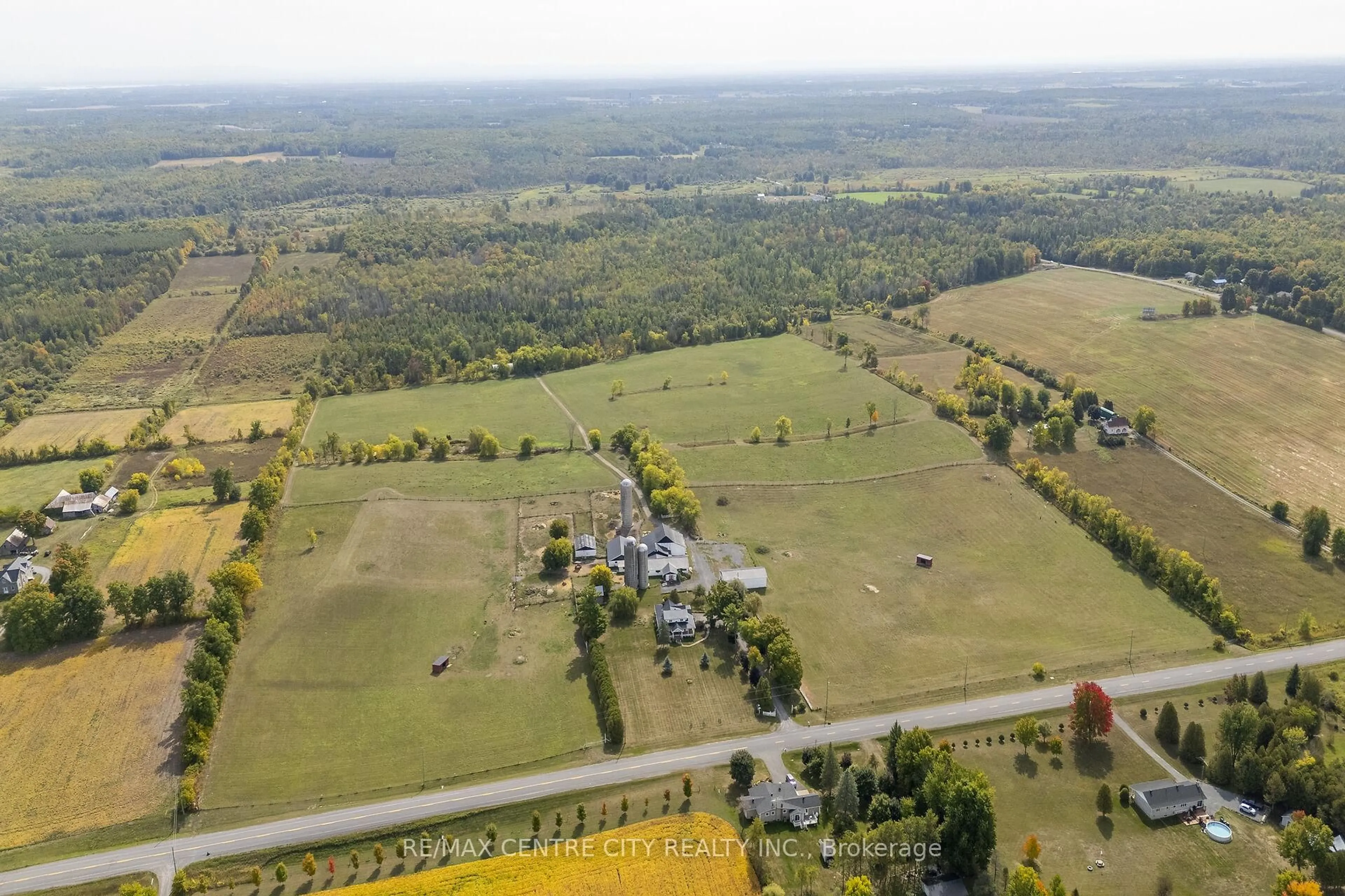 A pic from outside/outdoor area/front of a property/back of a property/a pic from drone, mountain view for 19152 County Road 25, South Glengarry Ontario K0C 1B0