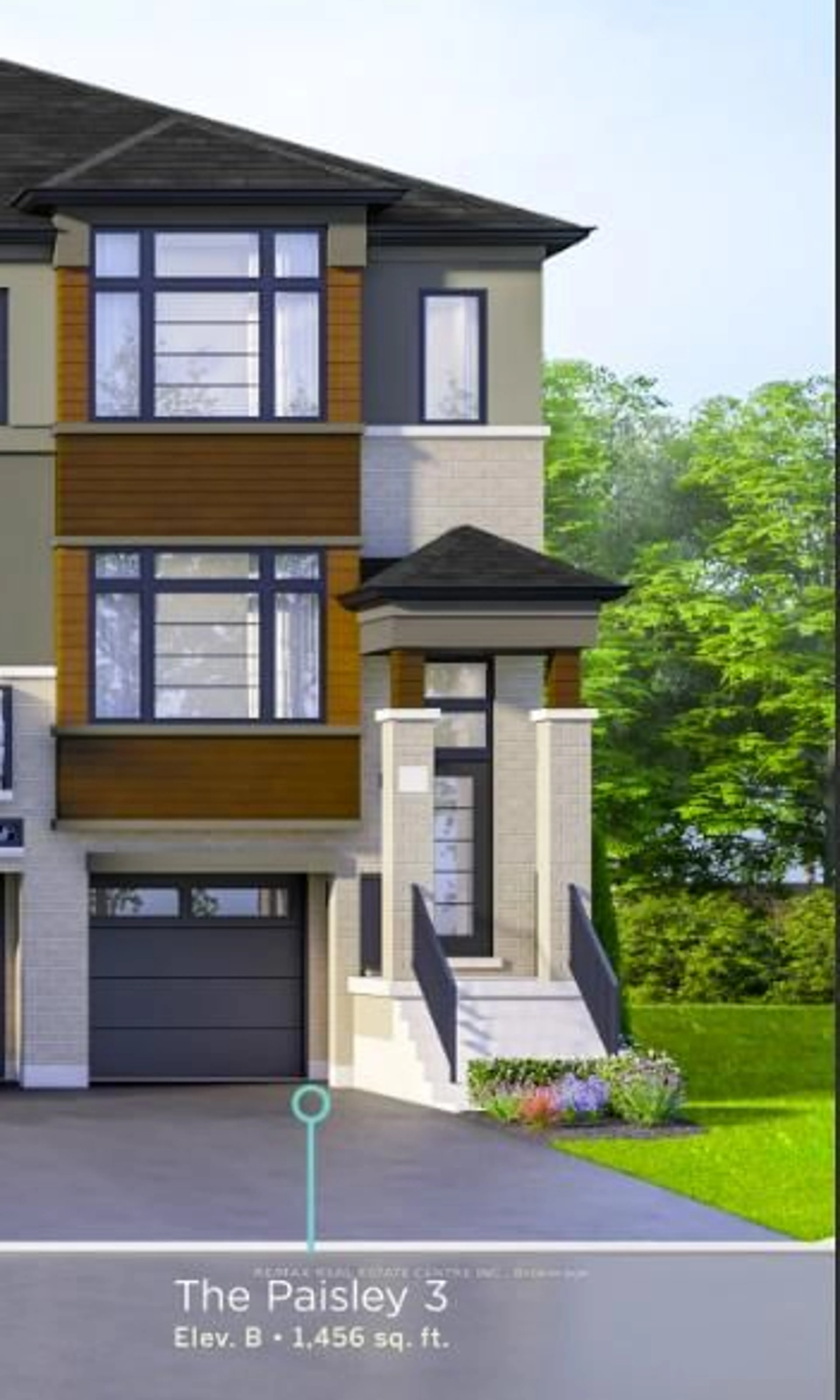 Home with brick exterior material, street for 313 Conklin Rd #55, Brantford Ontario N3T 5L5
