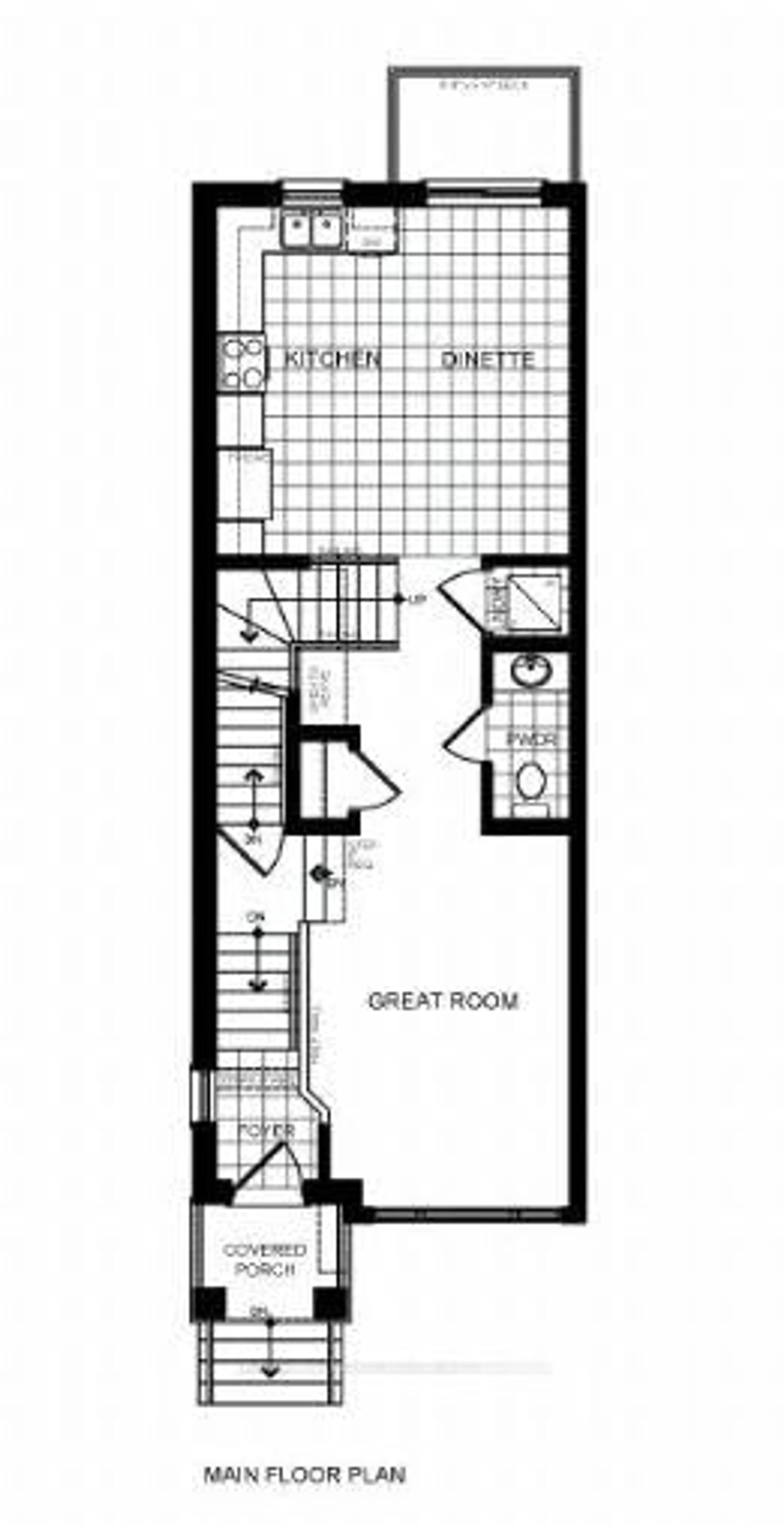 Floor plan for 313 Conklin Rd #55, Brantford Ontario N3T 5L5