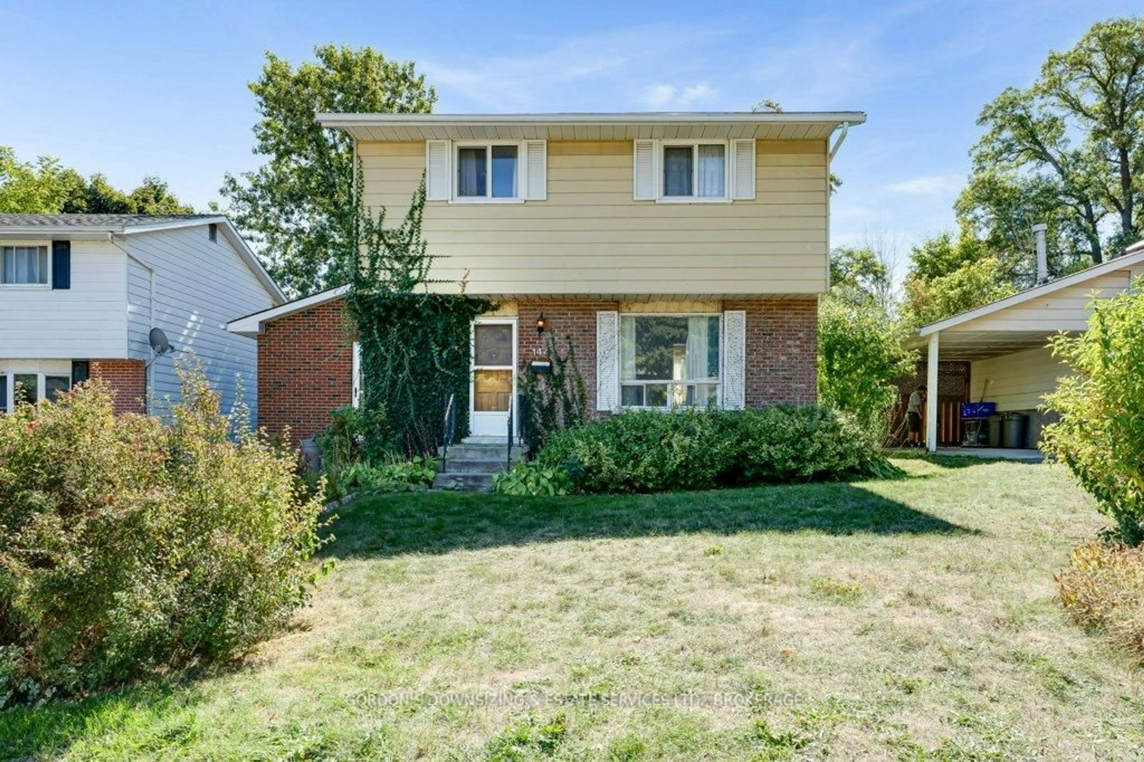 Home with brick exterior material, street for 144 Calderwood Dr, Kingston Ontario K7M 6M3