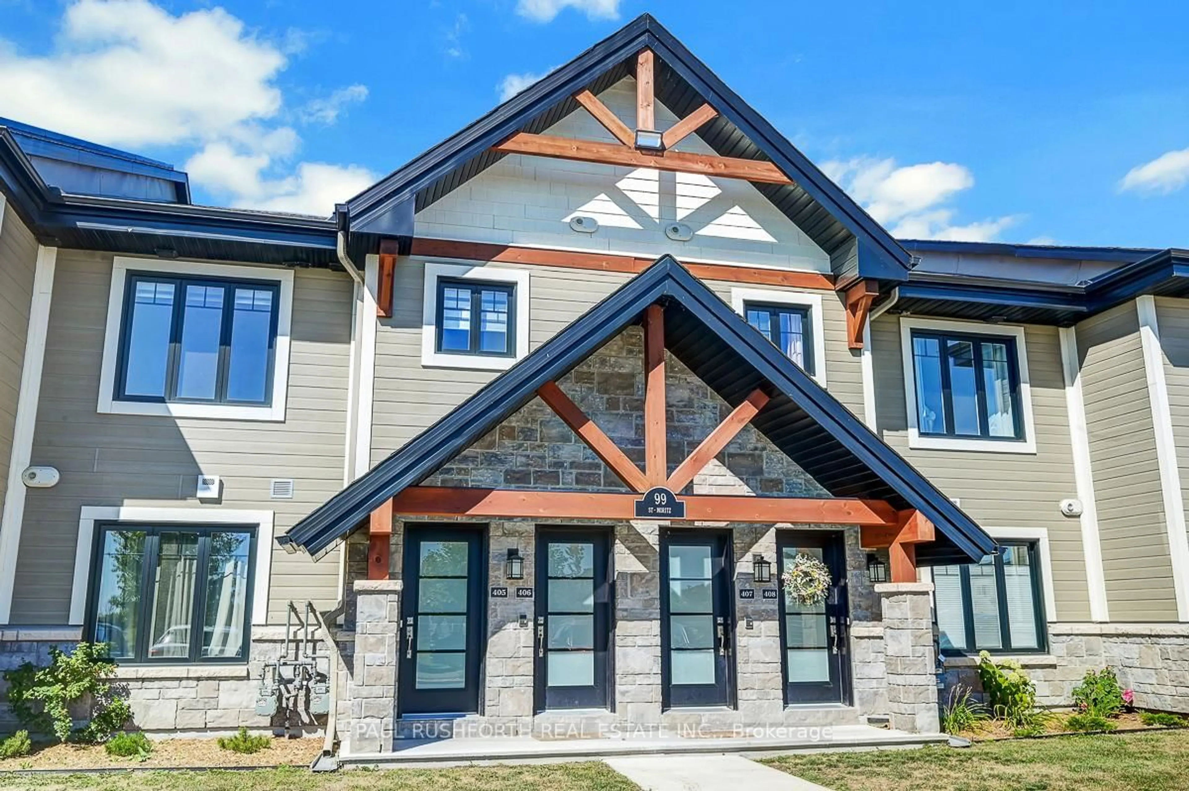 Home with brick exterior material, mountain view for 99 St-Moritz Tr #406, Russell Ontario K0A 1W0