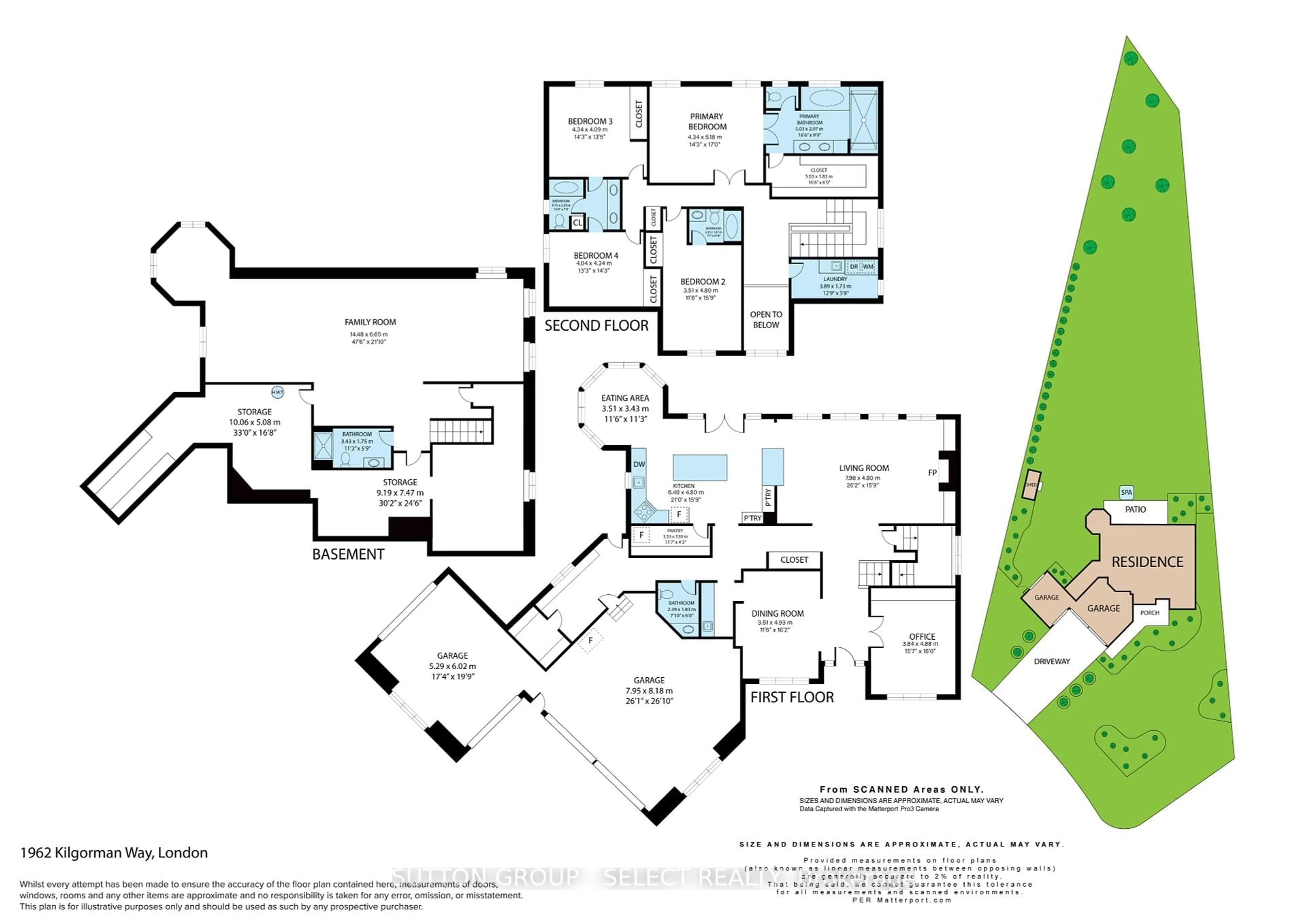 Floor plan for 1962 Kilgorman Way, London South Ontario N6K 0G6