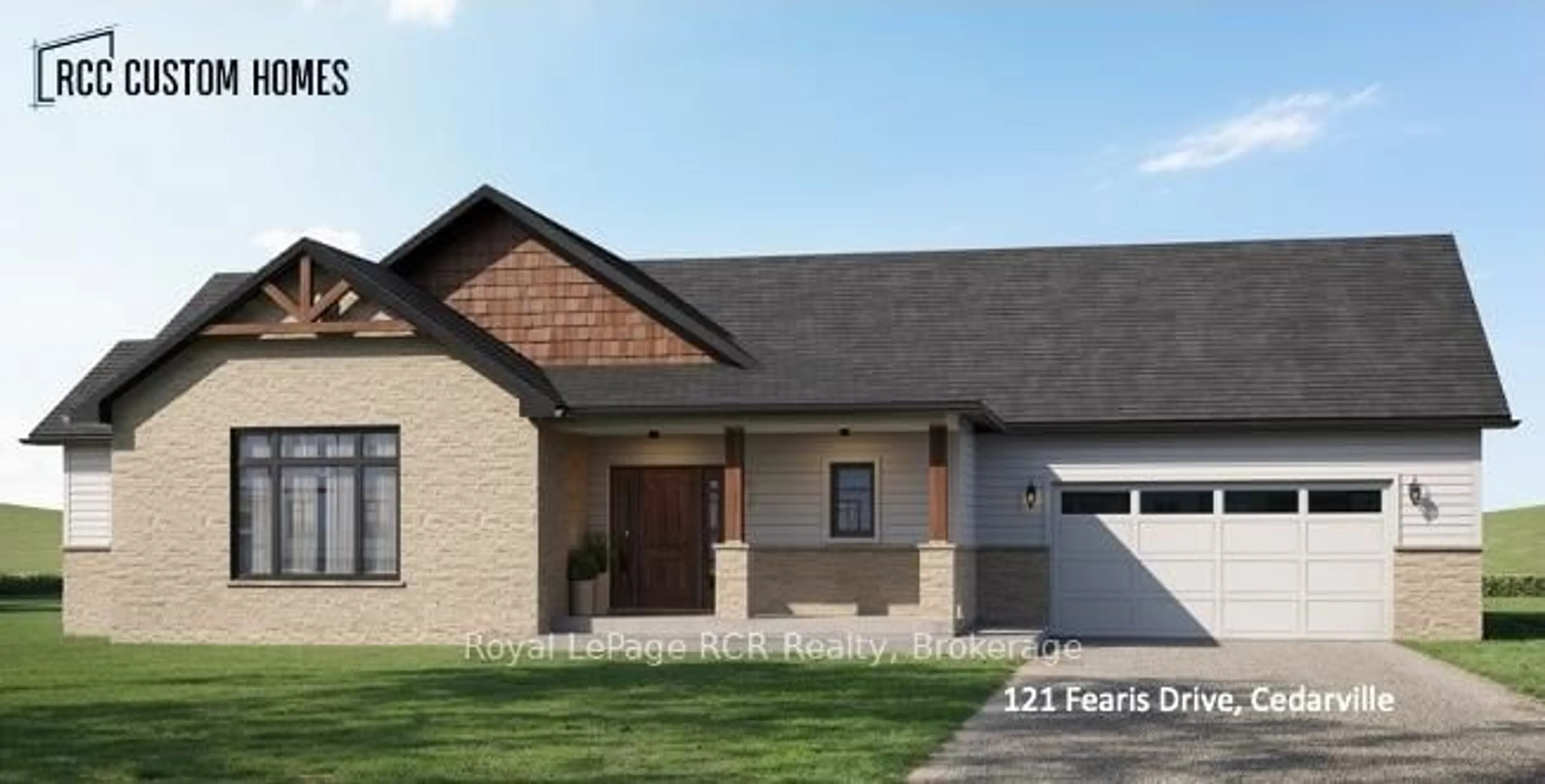 Home with brick exterior material, street for 121 Feairs Dr, Southgate Ontario N0G 1N0