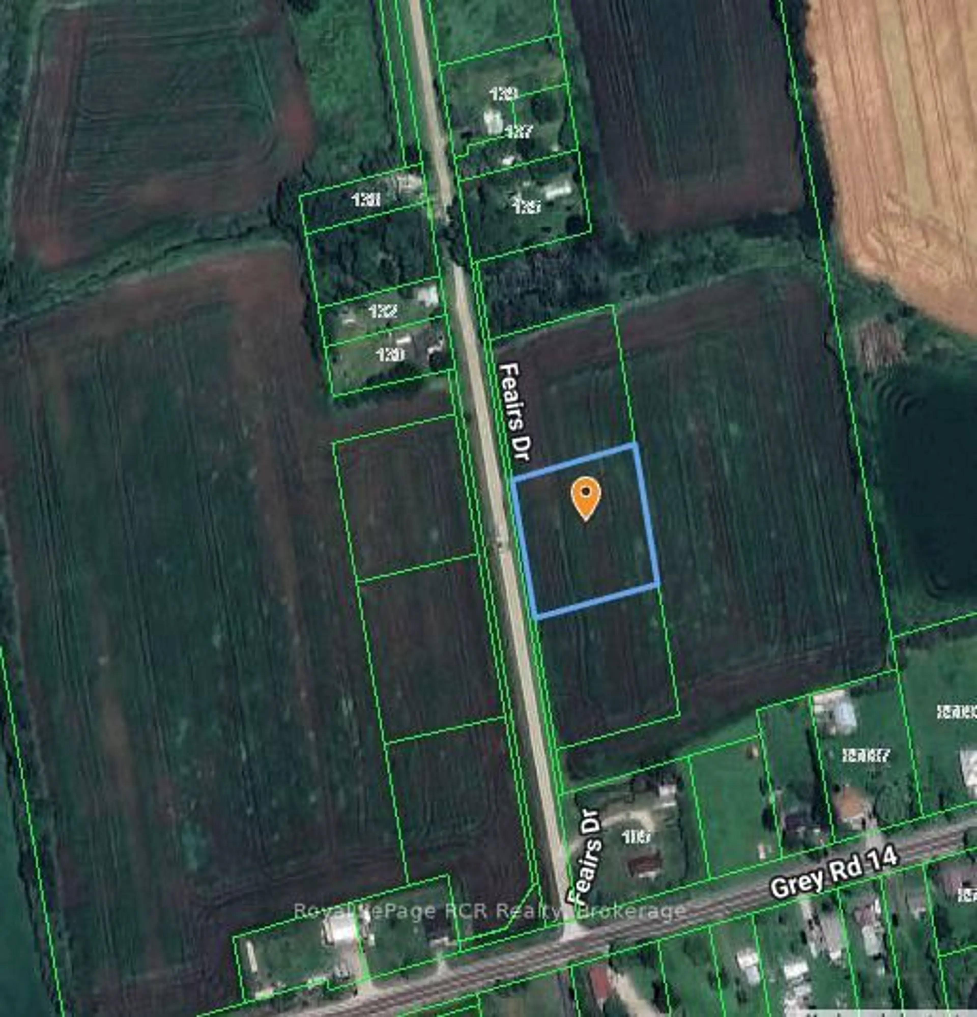 Picture of a map for 121 Feairs Dr, Southgate Ontario N0G 1N0