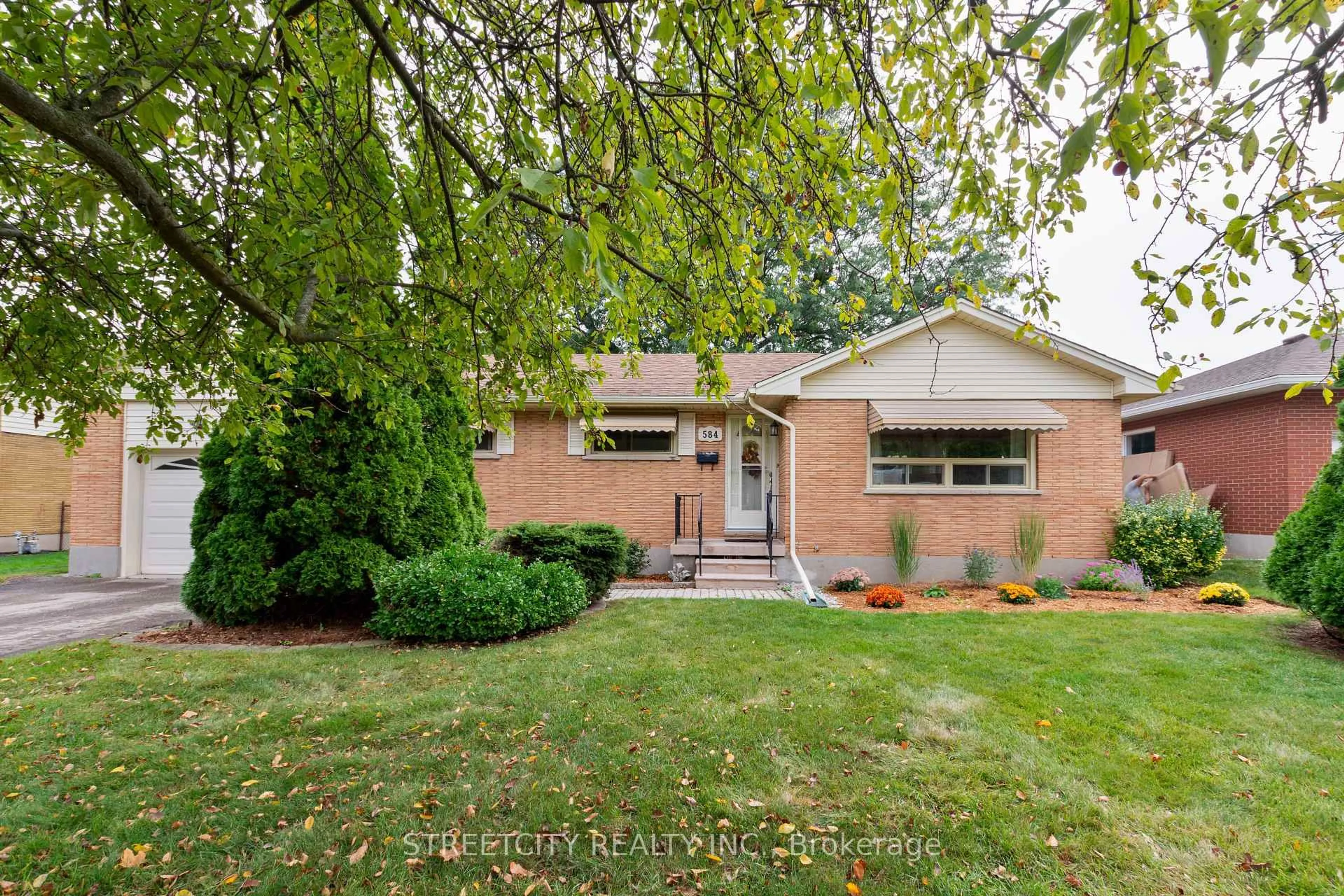 Home with brick exterior material, street for 584 Knights Hill Rd, London South Ontario N6J 3A4