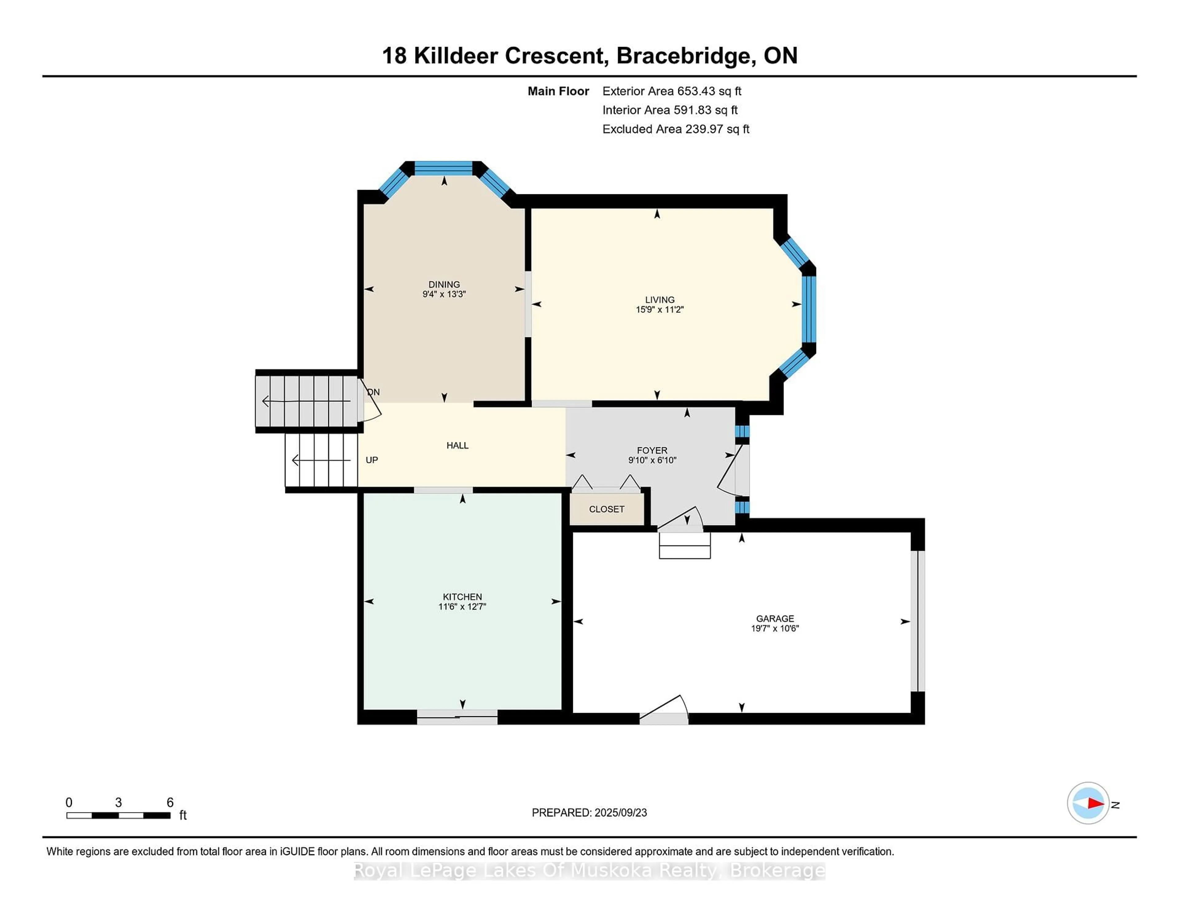 Floor plan for 18 Killdeer Cres, Bracebridge Ontario P1L 1Z2