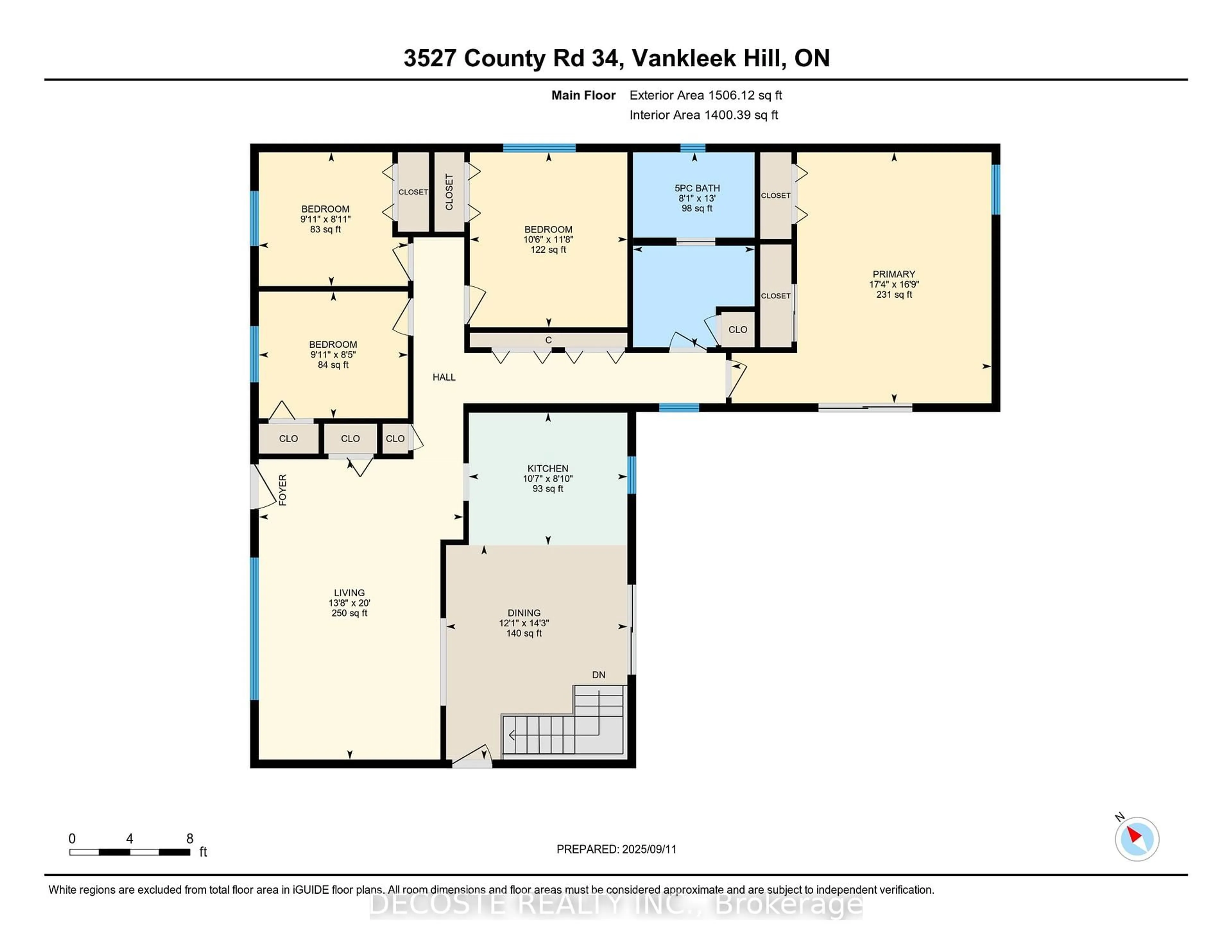 Floor plan for 3527 County Road 34 Rd, Champlain Ontario K0B 1R0