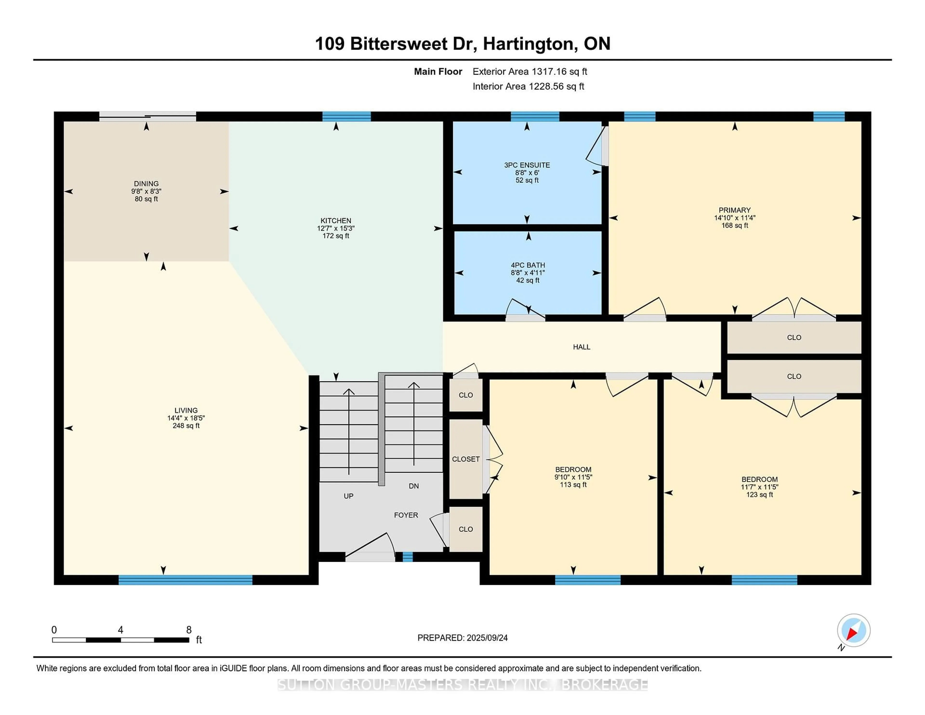 Floor plan for 109 Bittersweet Rd, Hartington Ontario K0H 1W0
